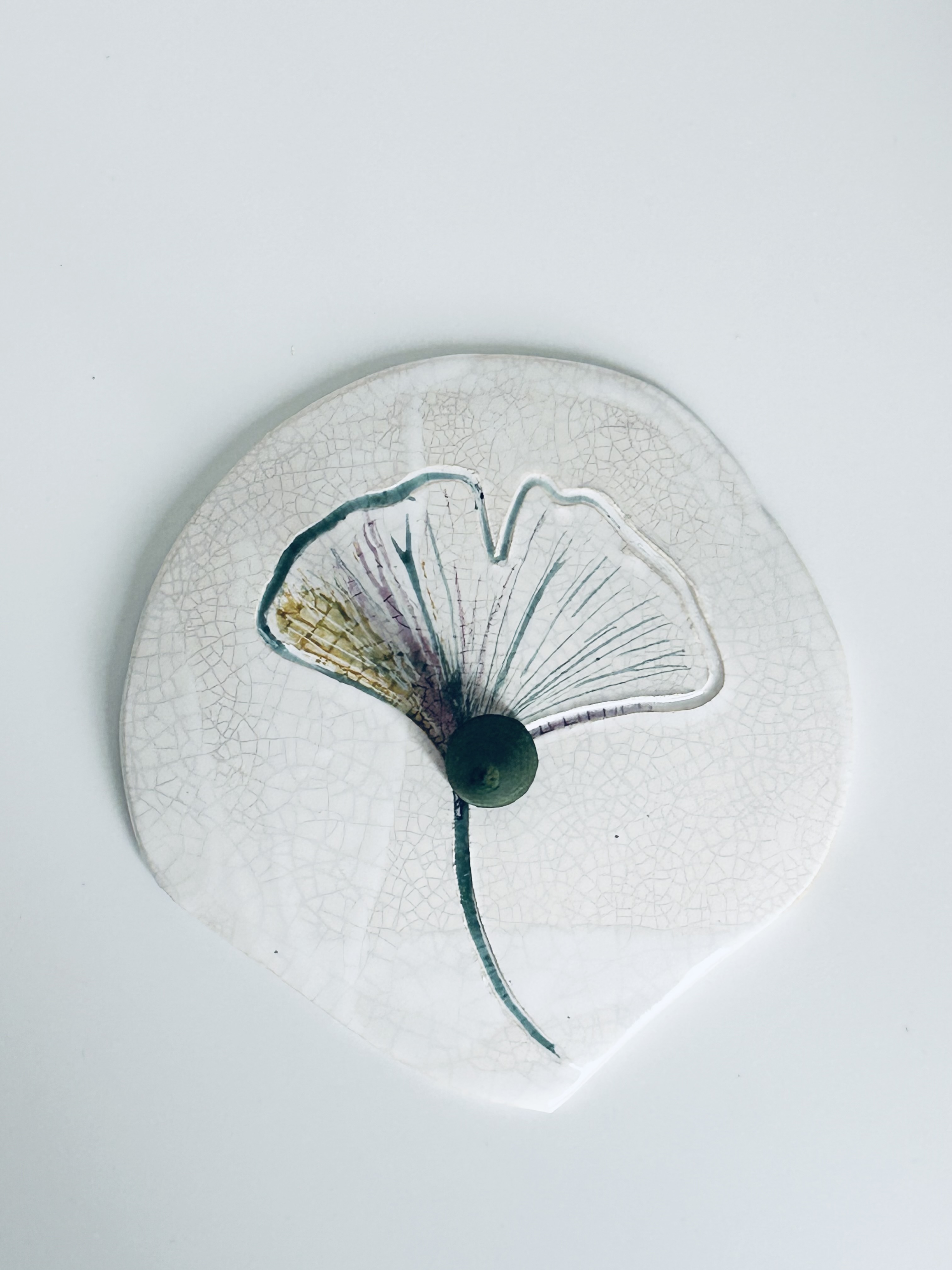 SUPPORT BOUGIE " ginkgo "