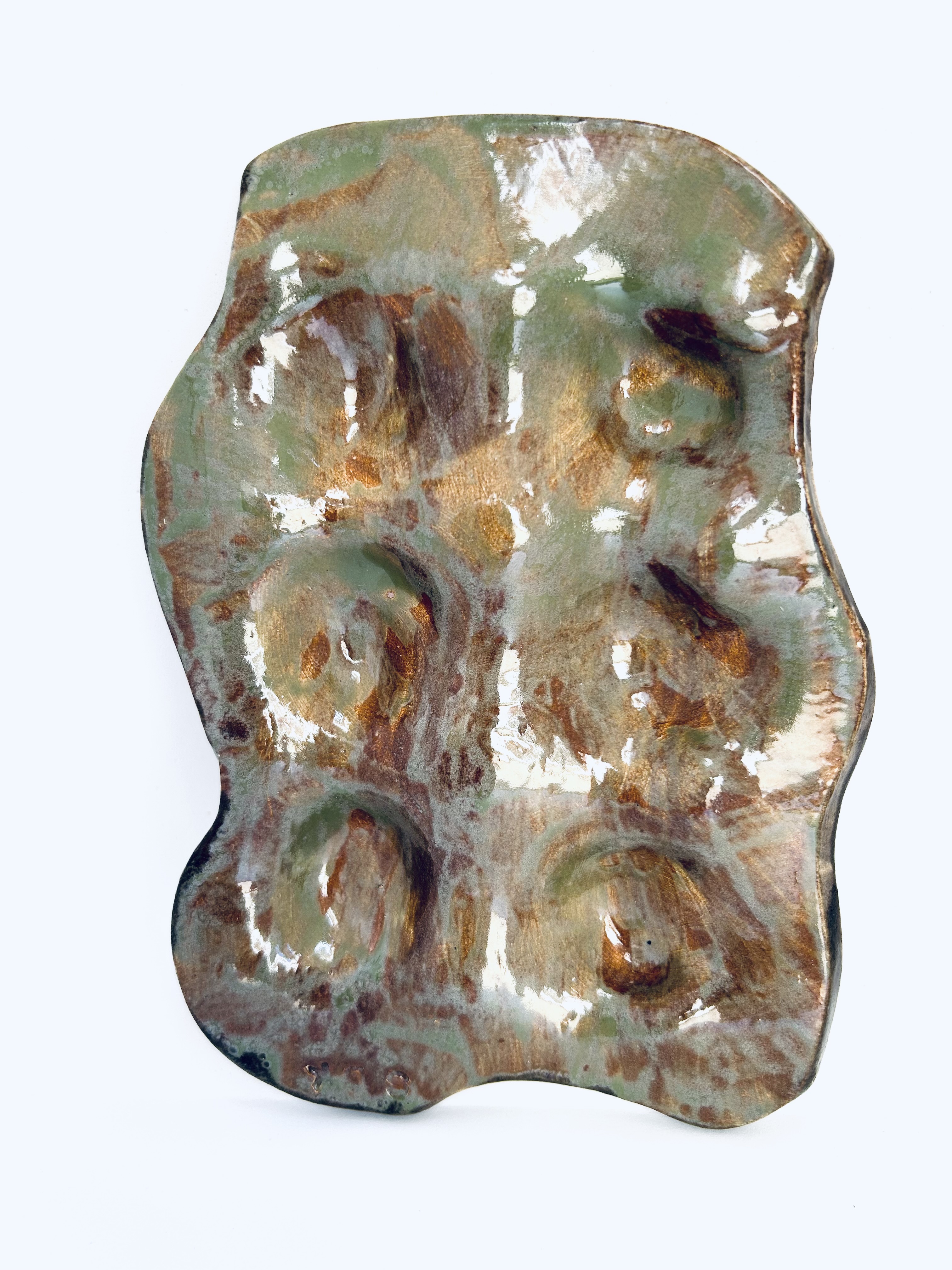 Support à œufs "entrelacs végétal"