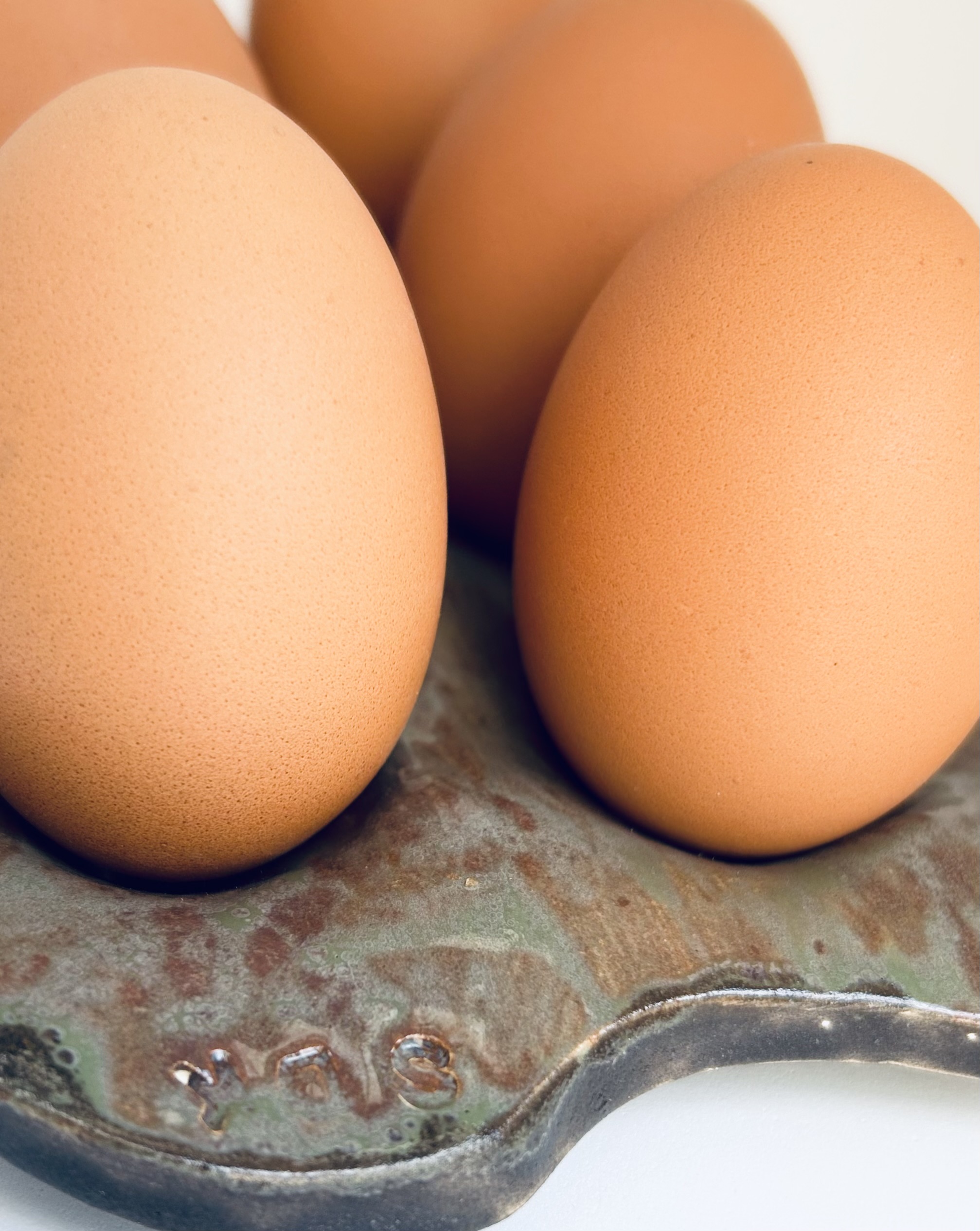 Support à œufs "entrelacs végétal"