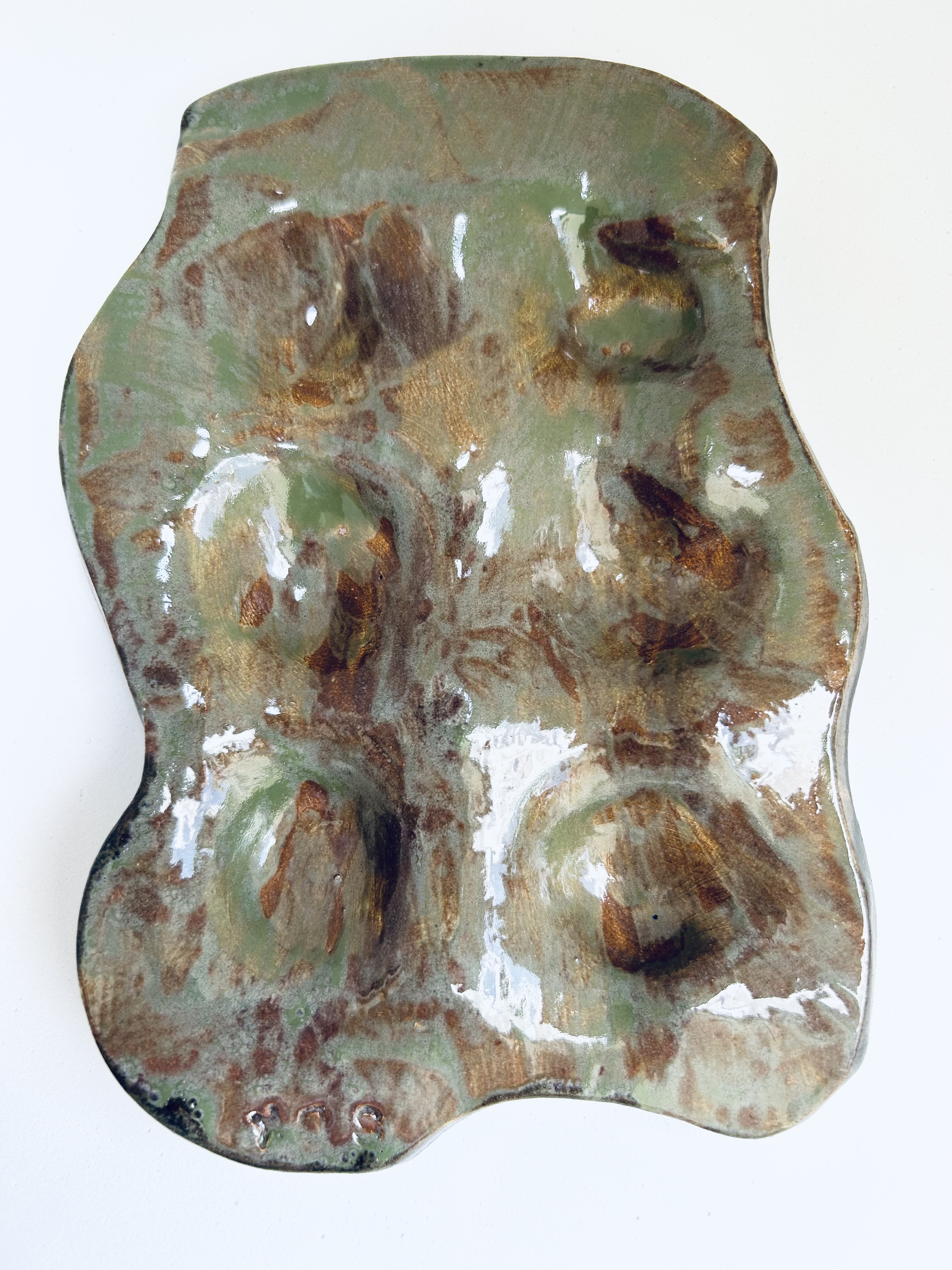 Support à œufs "entrelacs végétal"