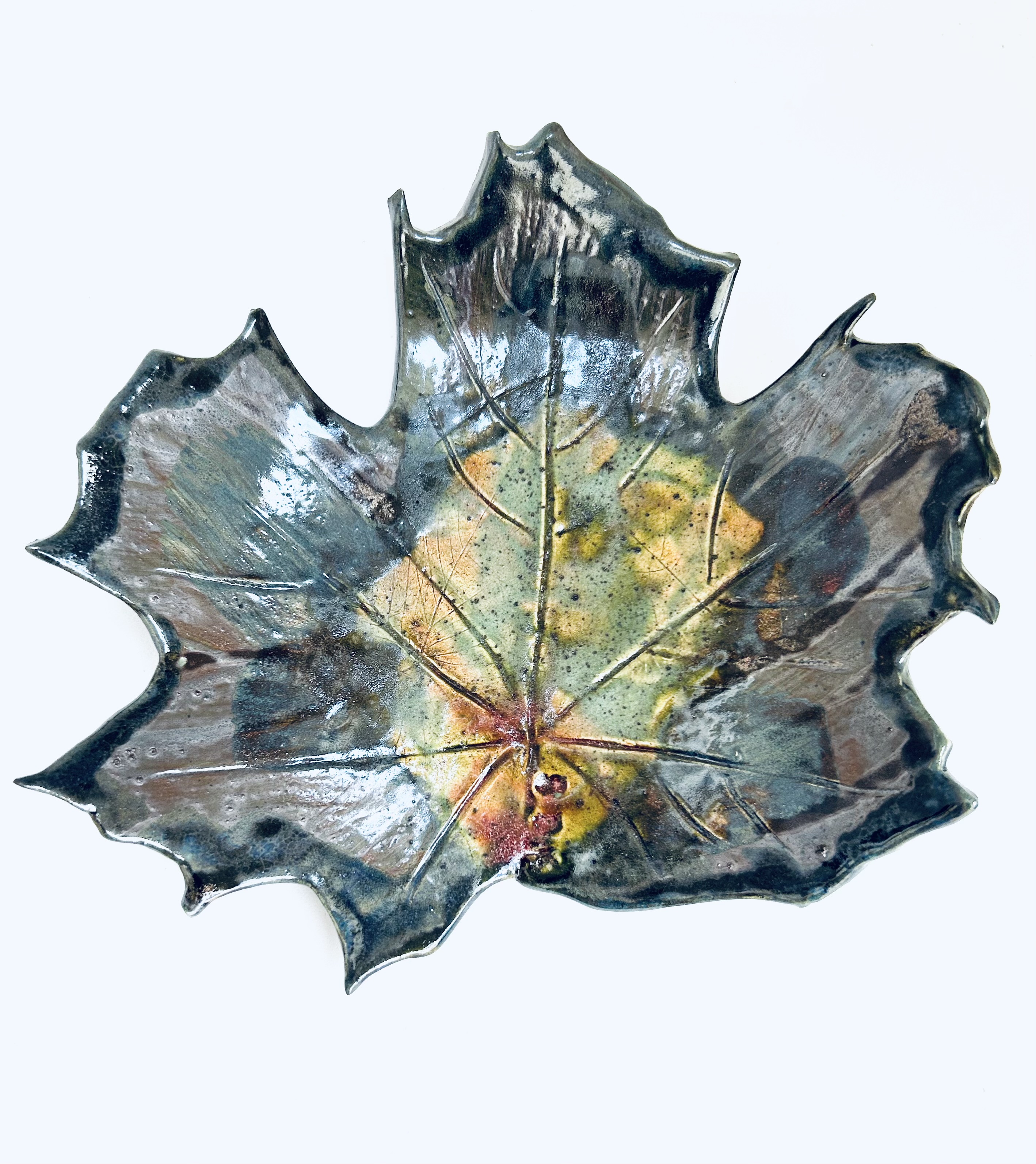 Repose cuillère "feuille d'automne"