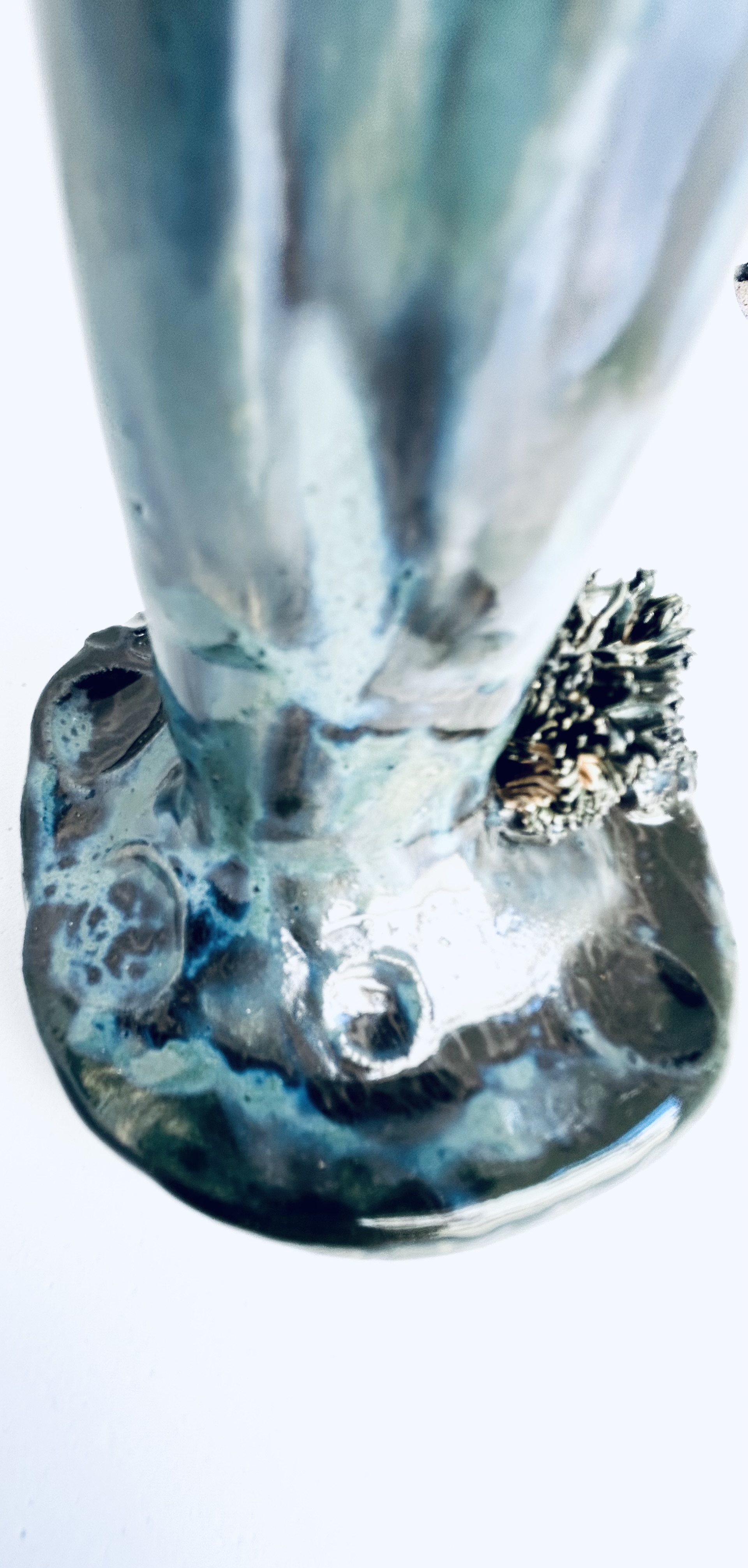 Support bougie sur pied "forêt enchantée" 