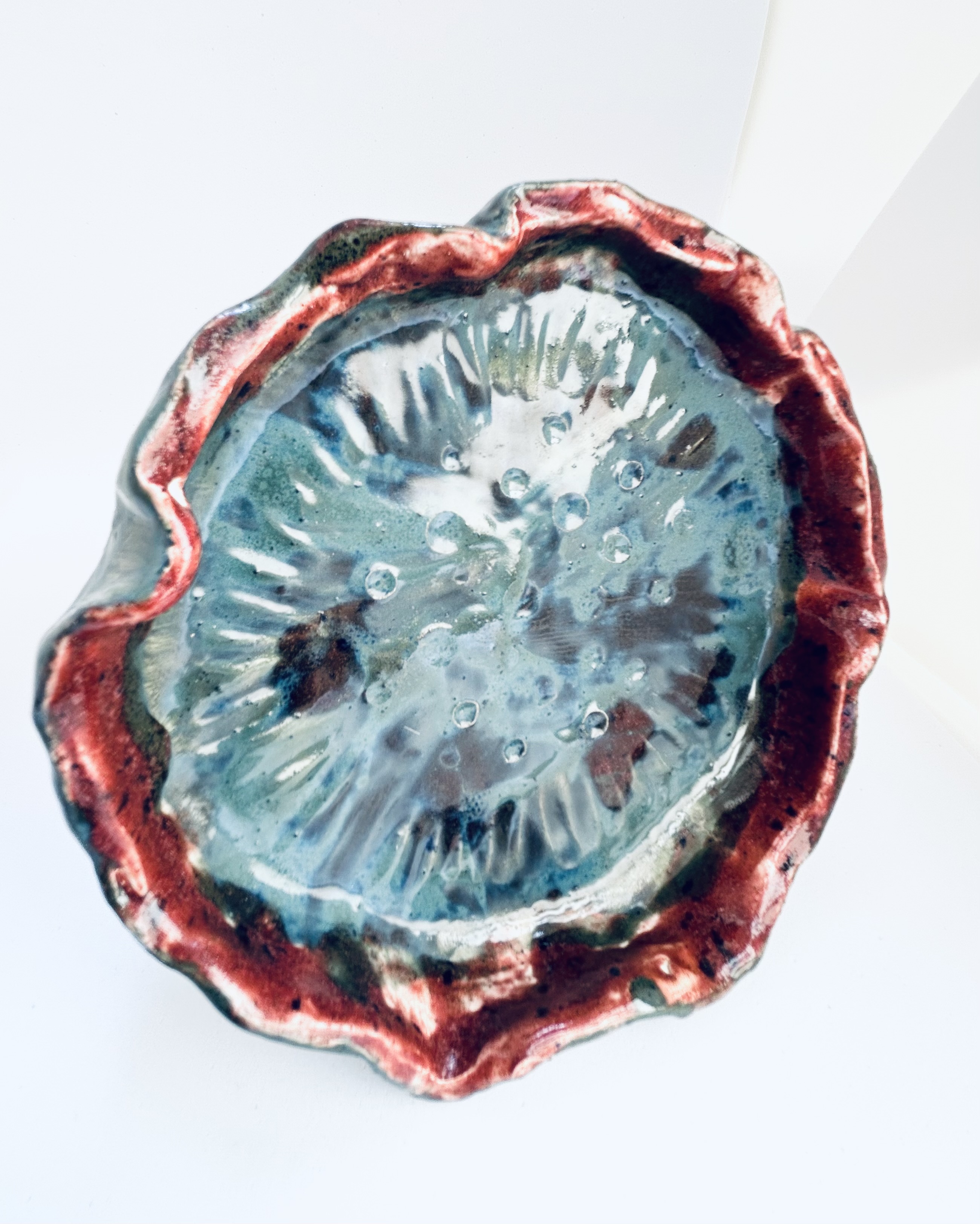 Support bougie sur pied "forêt enchantée" 