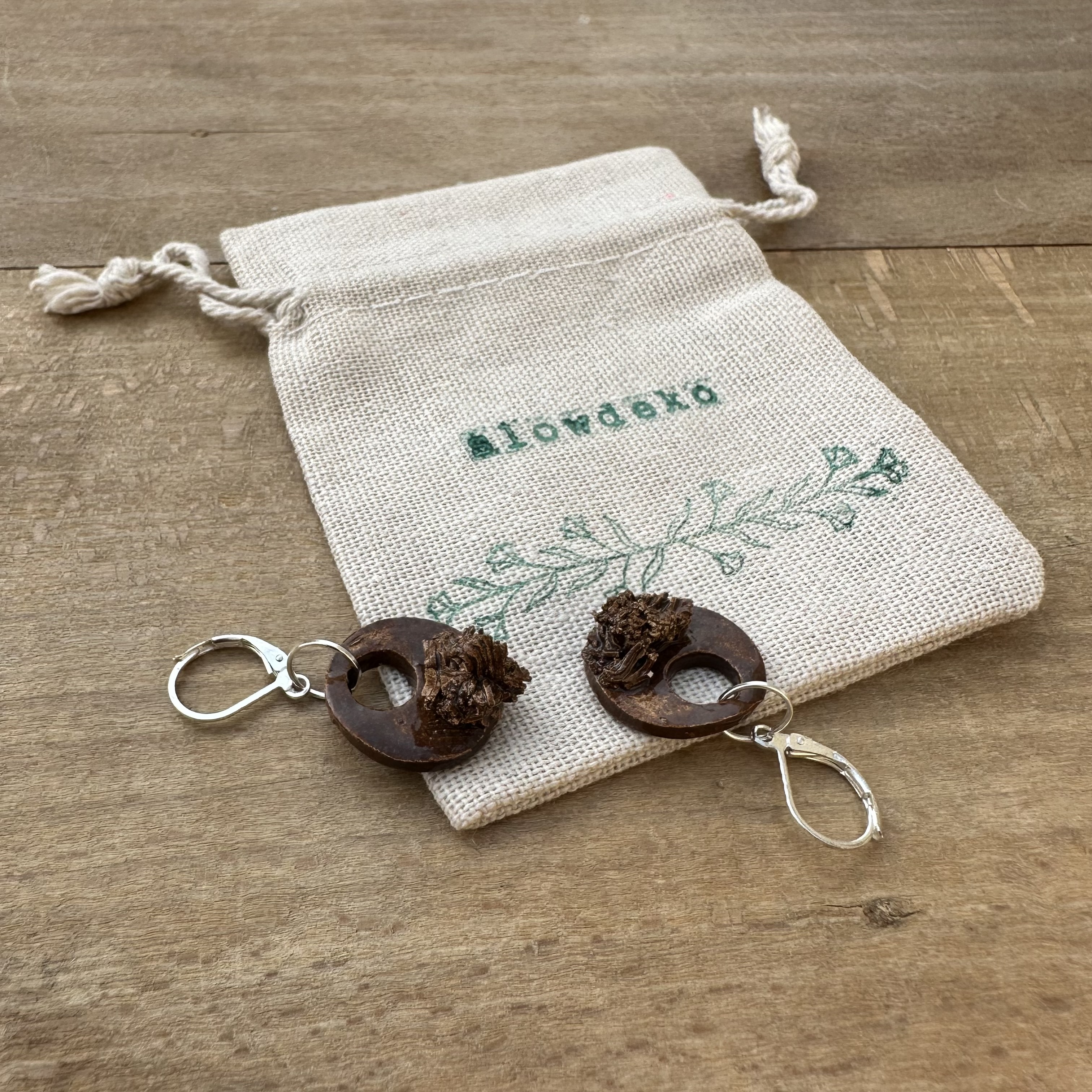 Boucles d'oreilles "oursins"