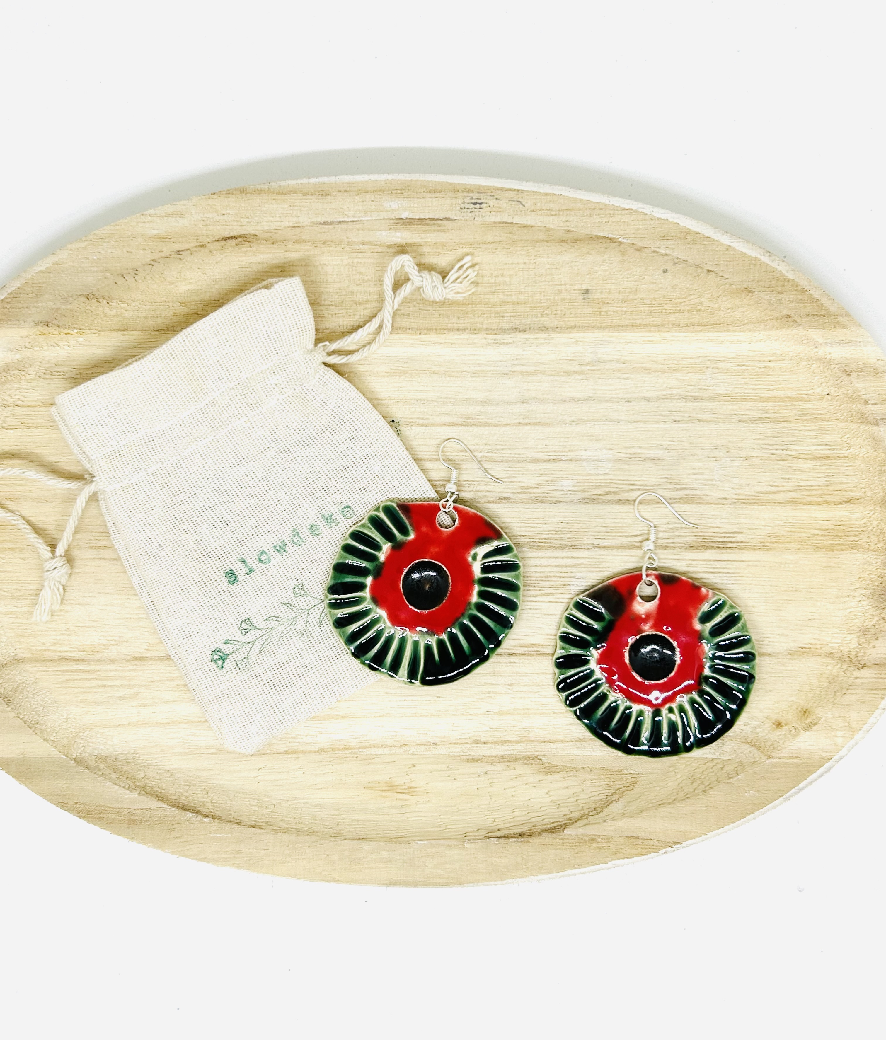 Boucles d'oreilles "watermelon"