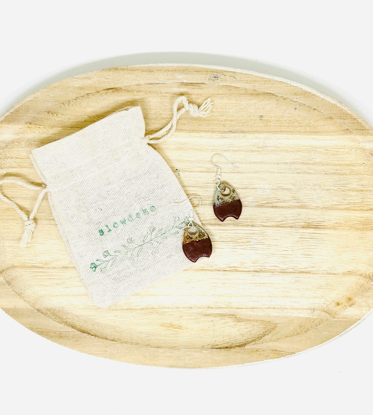 Boucles d'oreilles "patte de grizzli"