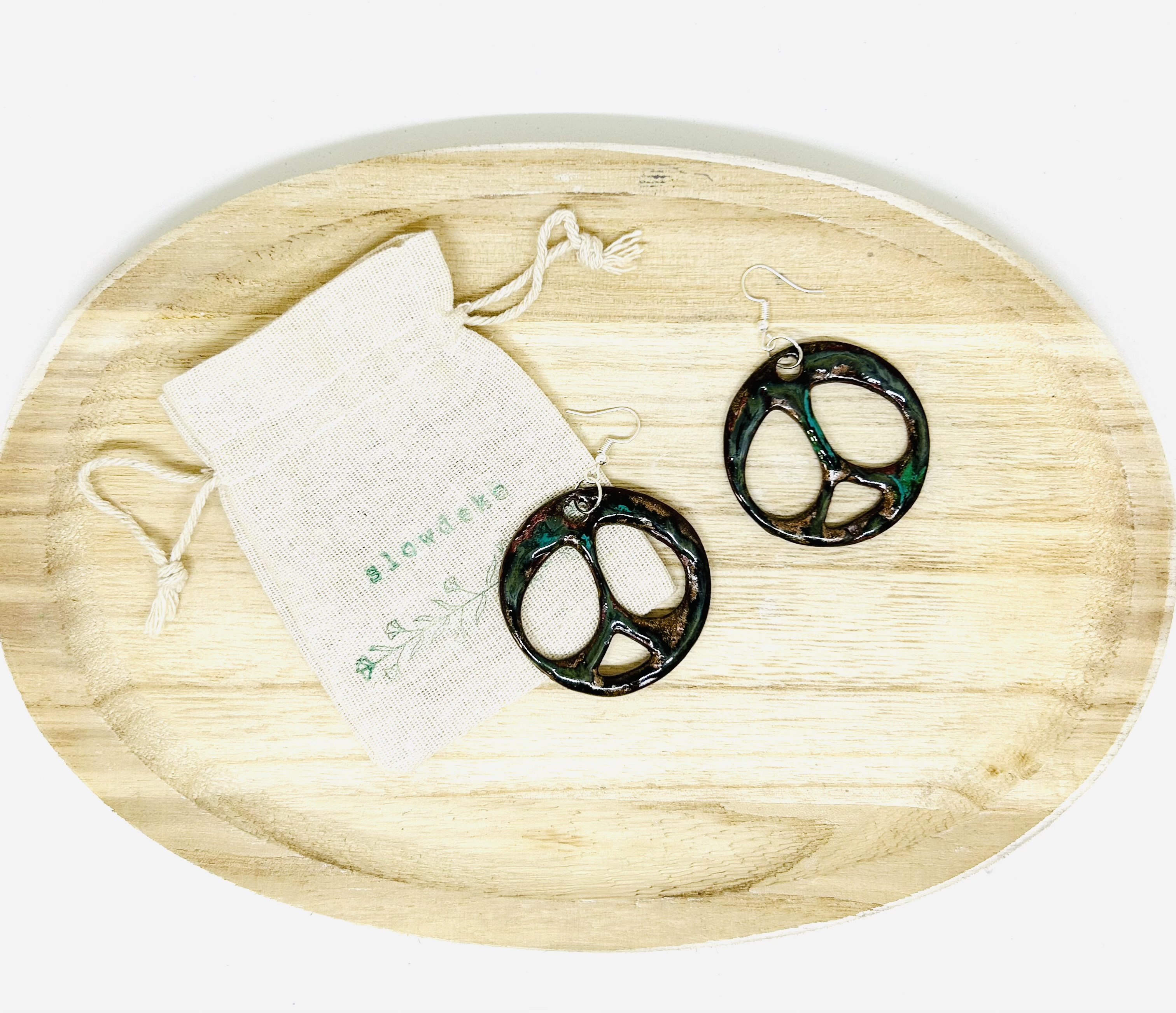 Boucles d'oreilles "nébuleuse d'Orion"