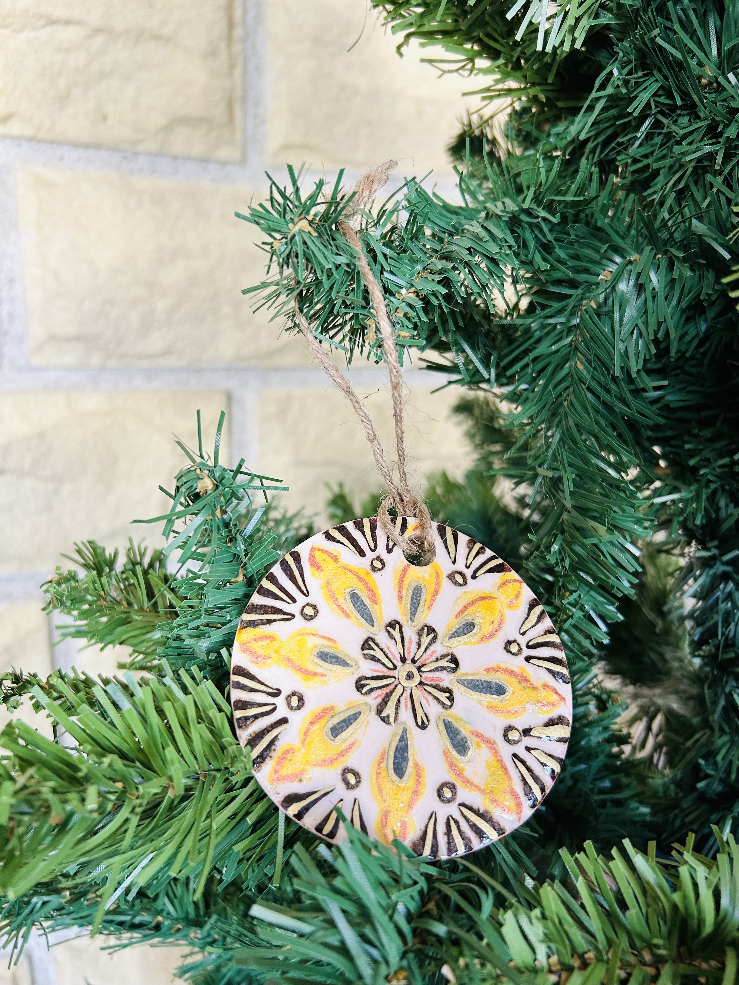Lot 3 boules mandala