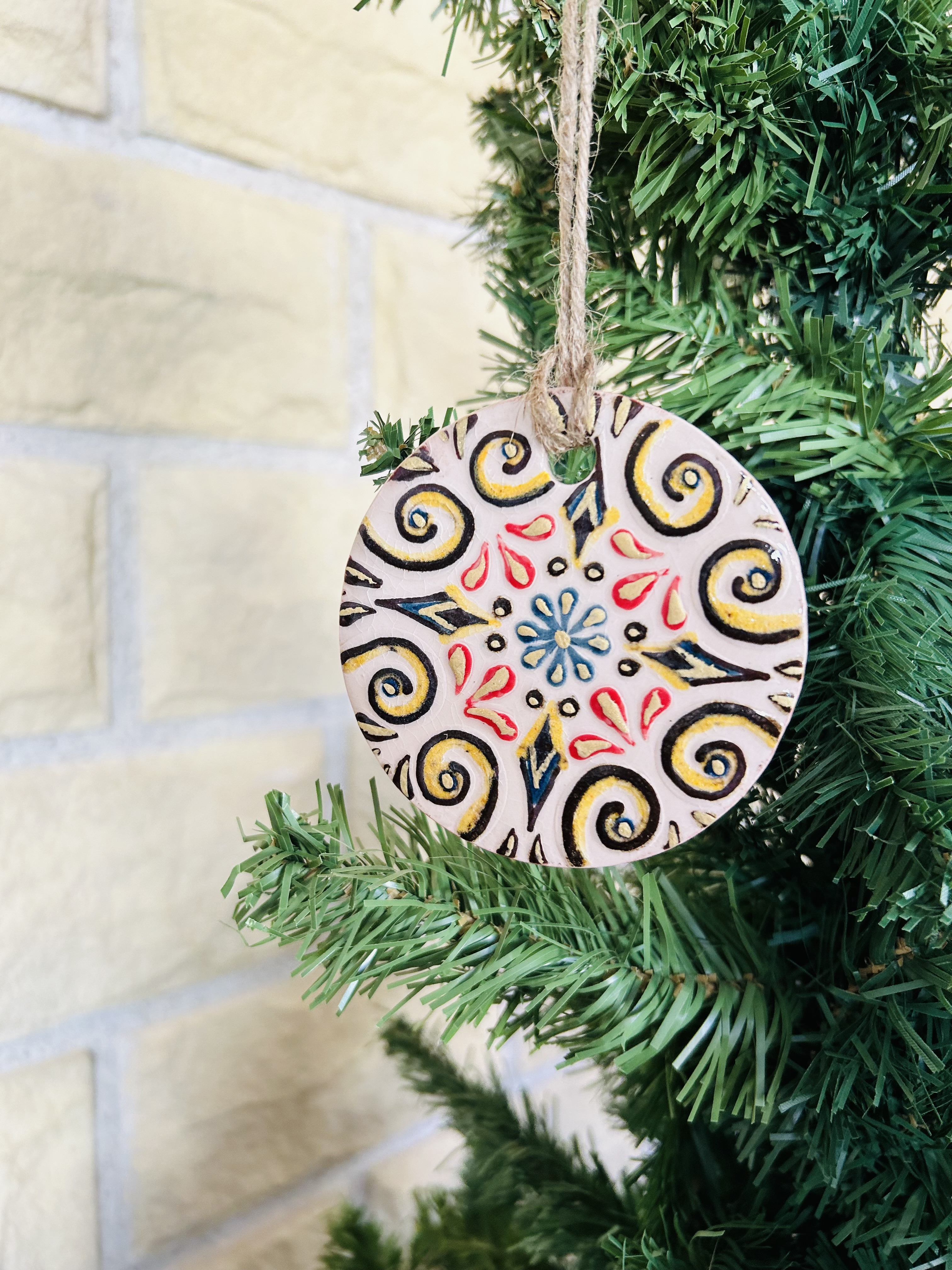 Lot 3 boules mandala