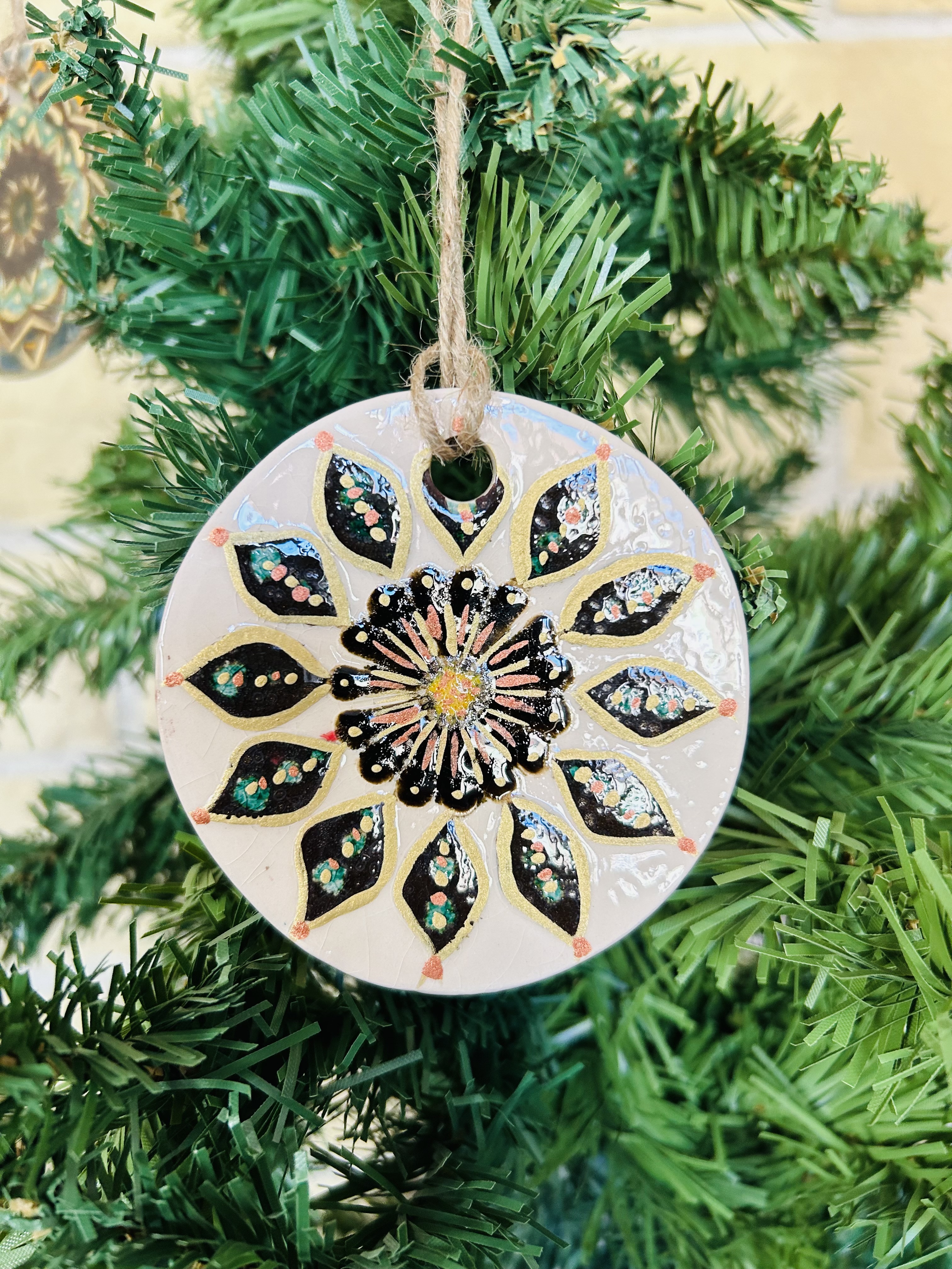 Lot 3 boules mandala