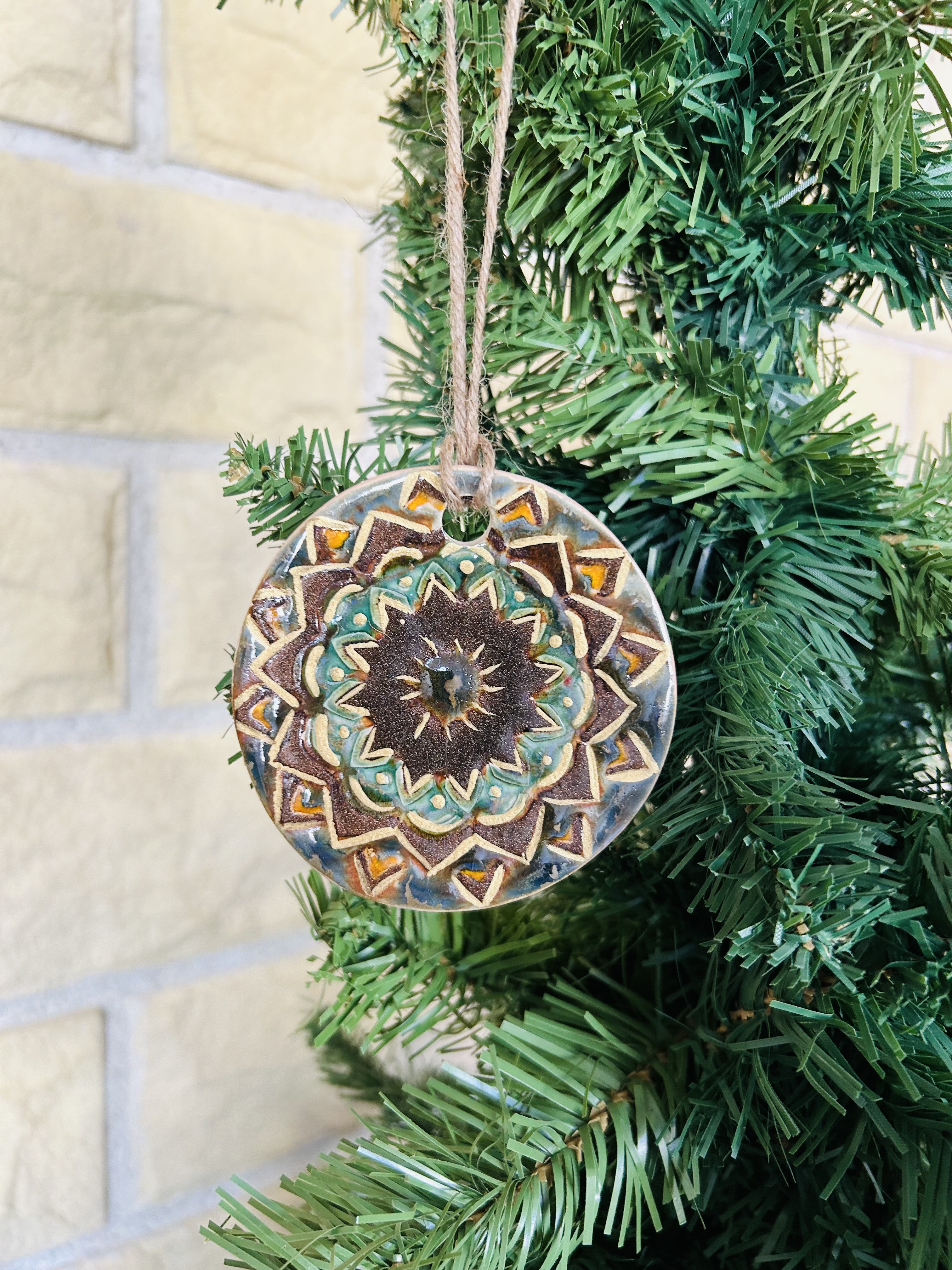 Lot 3 boules mandala