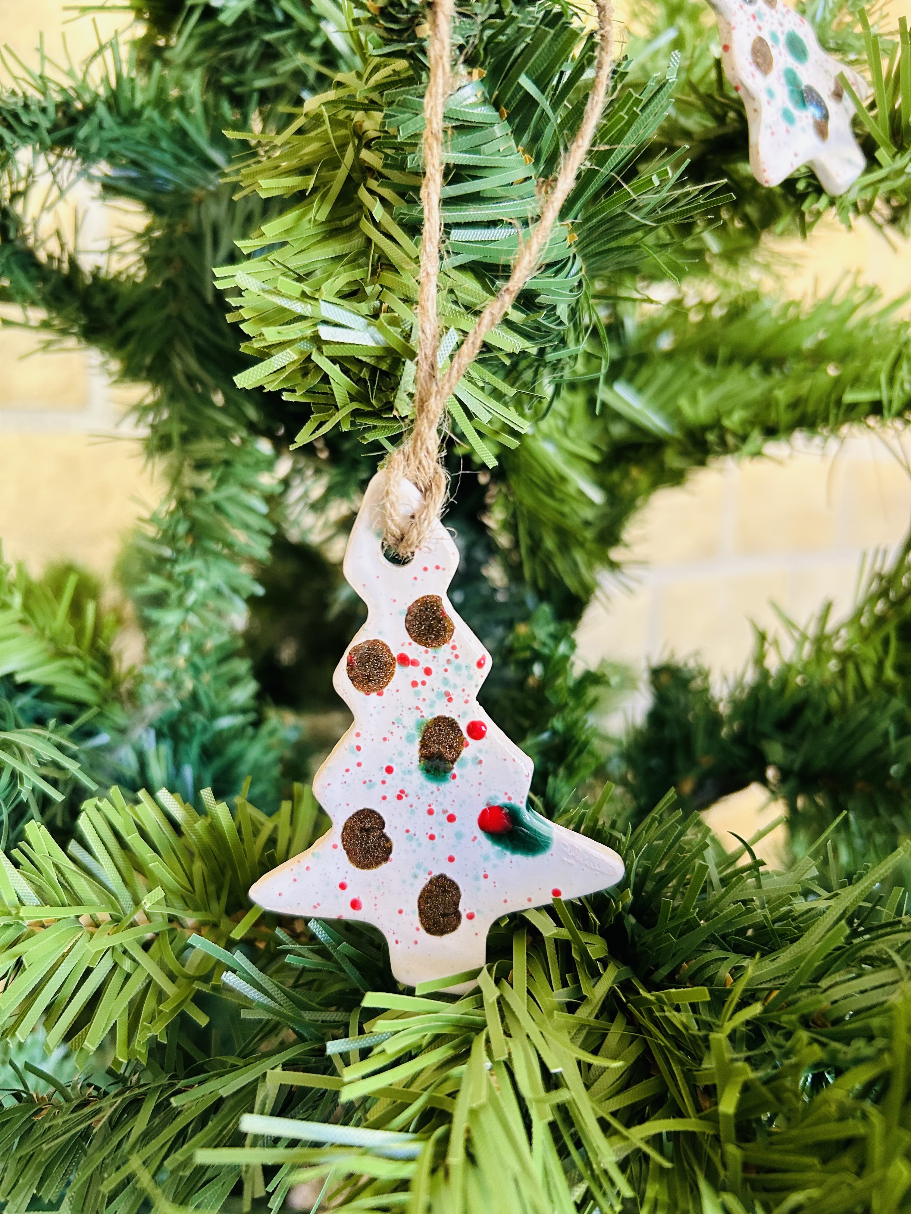 Lot 3 sapins festifs