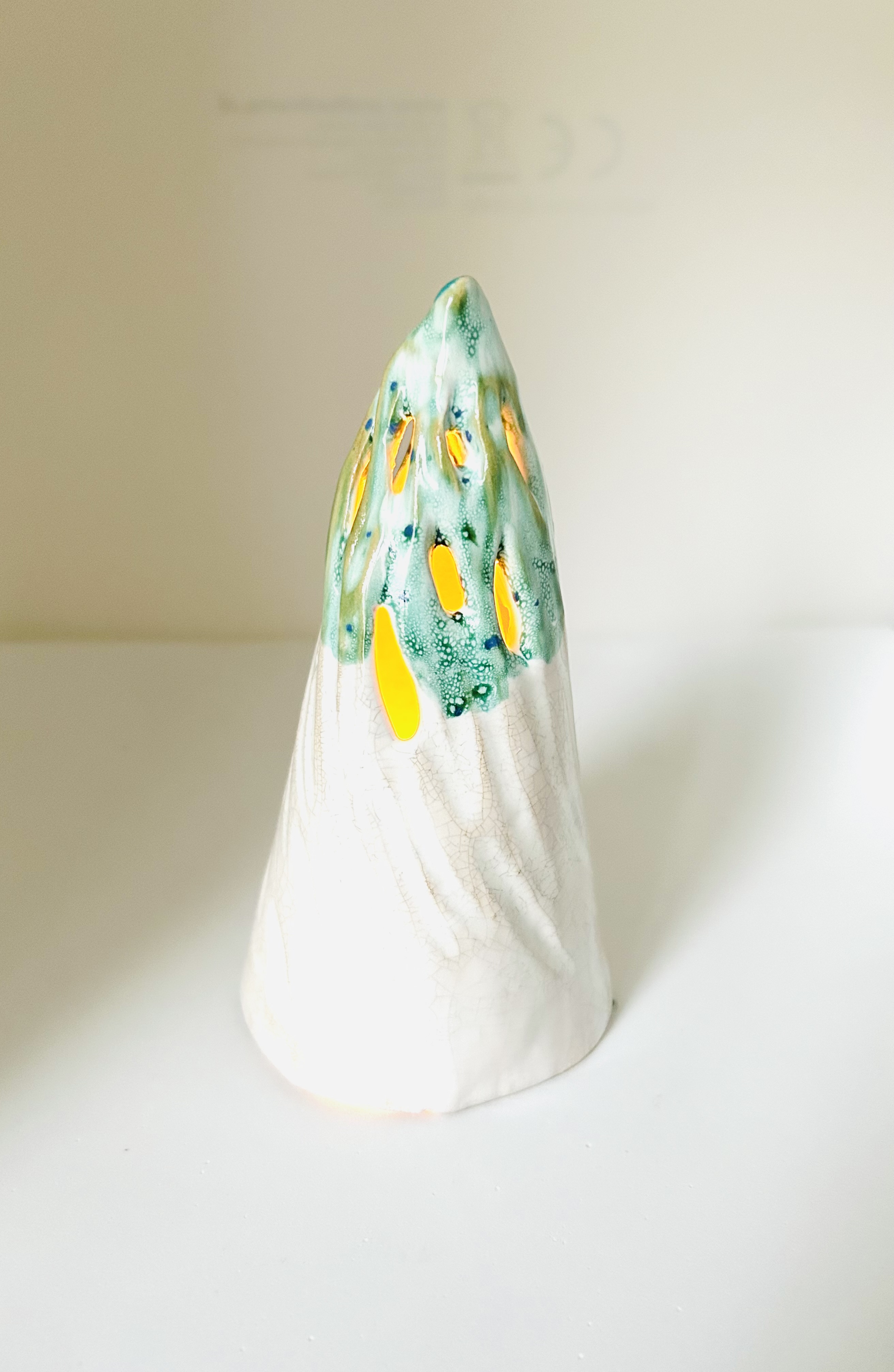 Photophore  "sapin d'hiver"