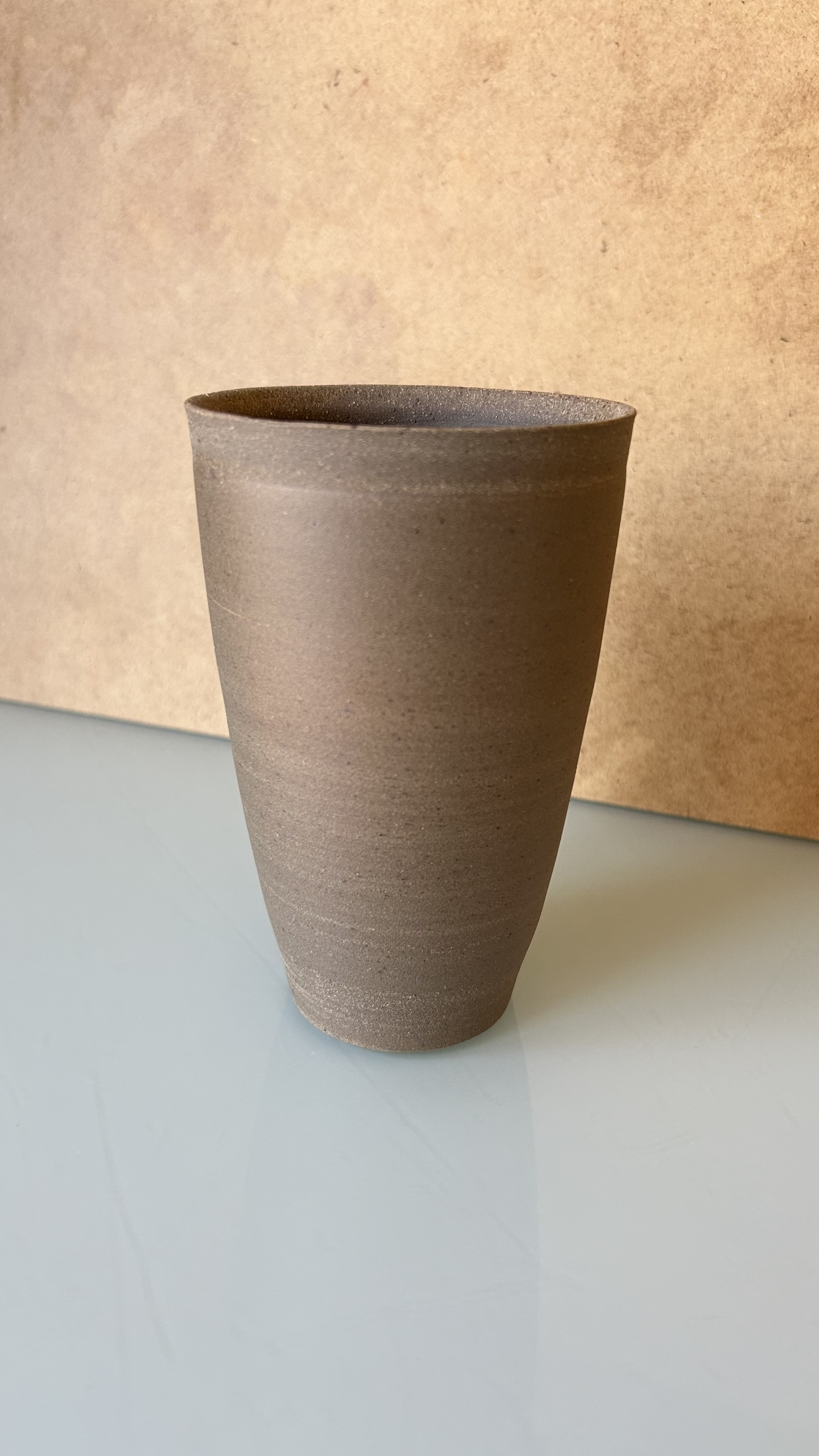 Gobelet en grès naturel 300 ml