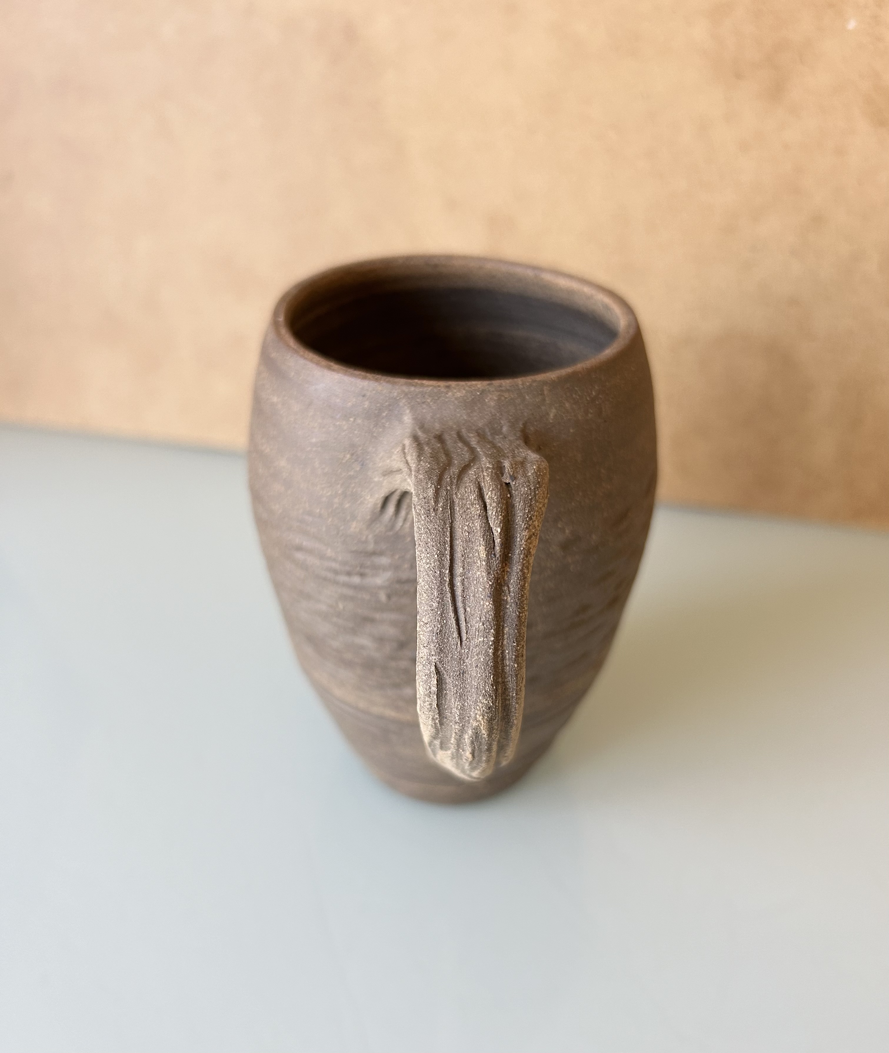 Mug en grès naturel 380 ml