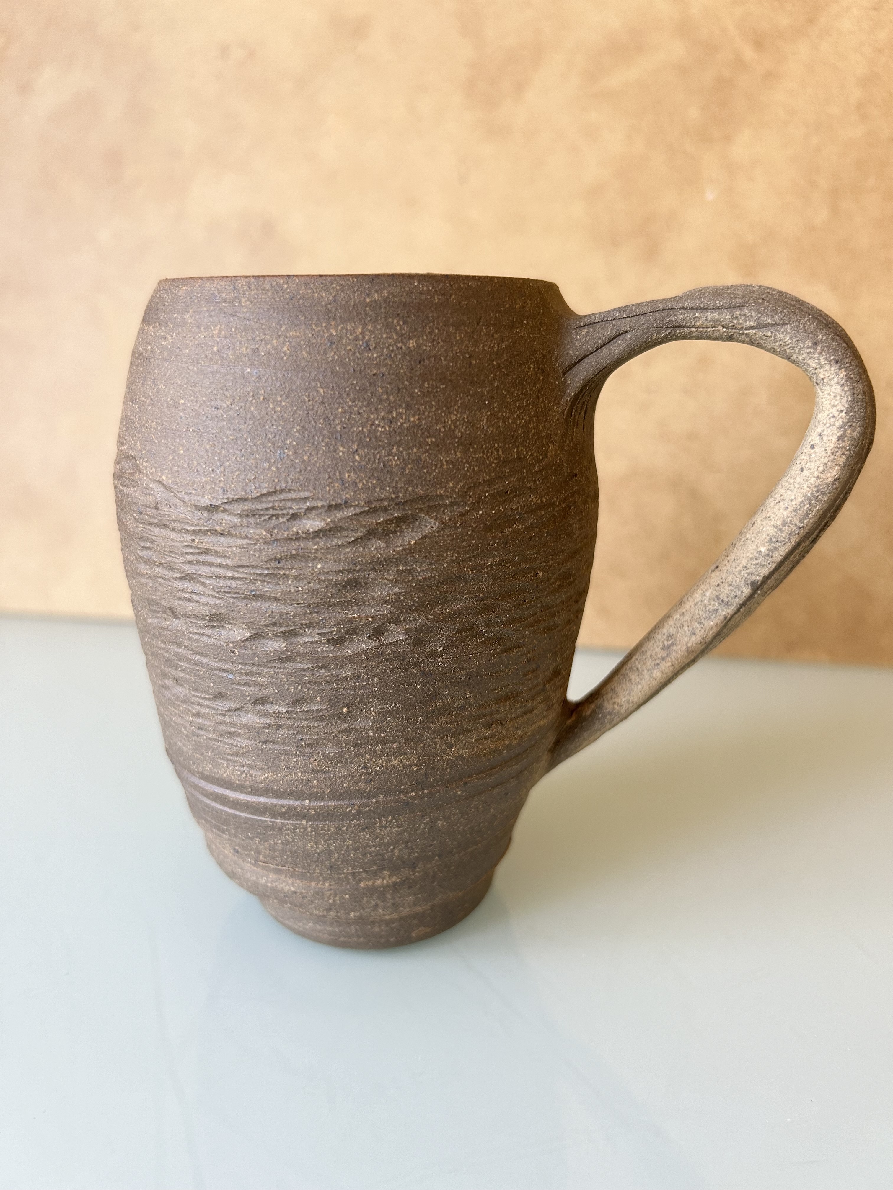 Mug en grès naturel 380 ml