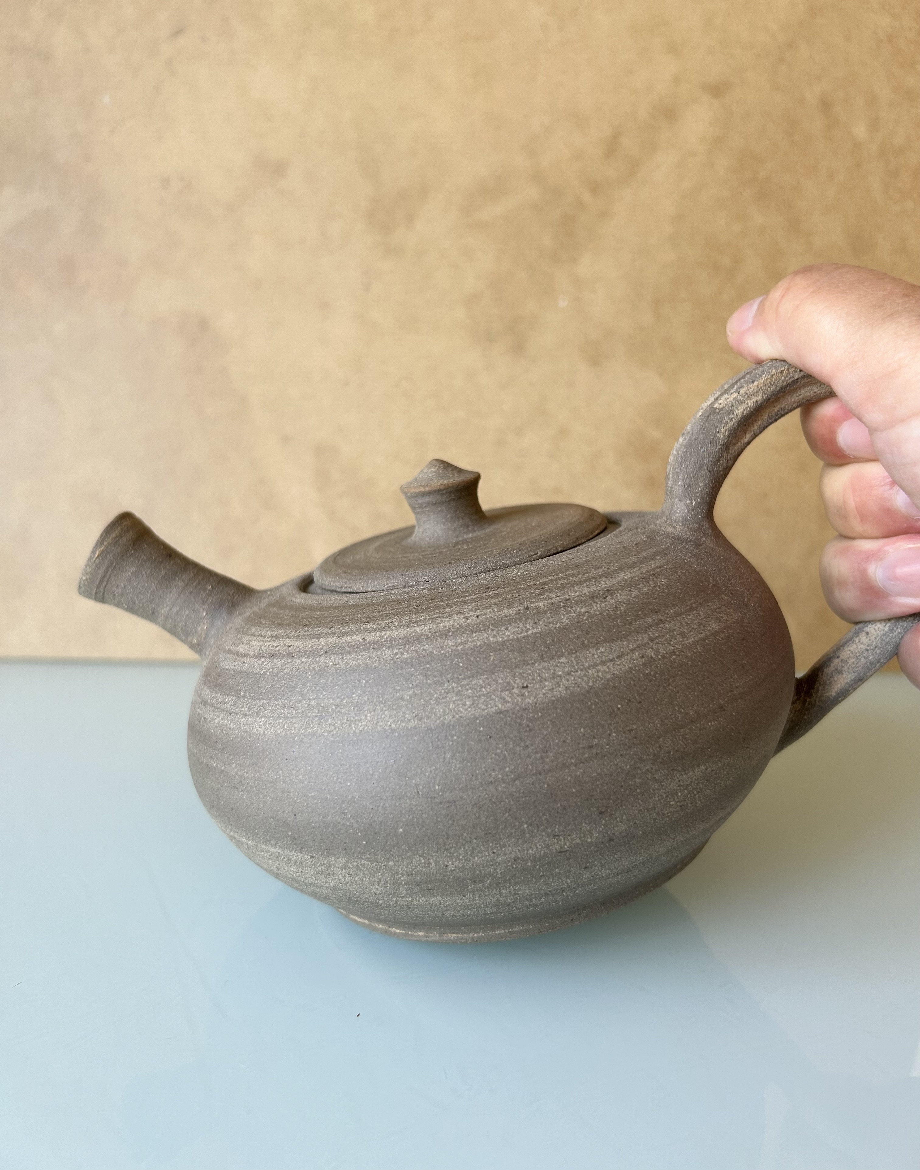 Théière en grès naturel 500 ml