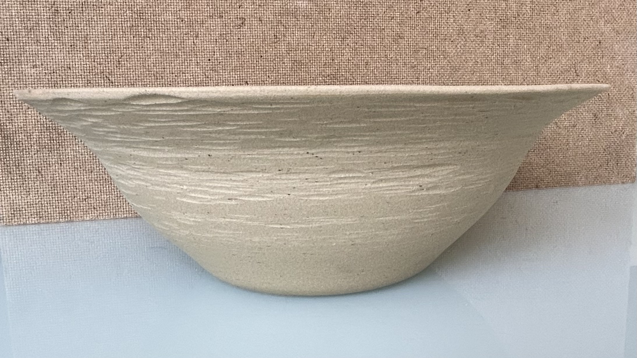 Coupe beige intemporel 21 cm