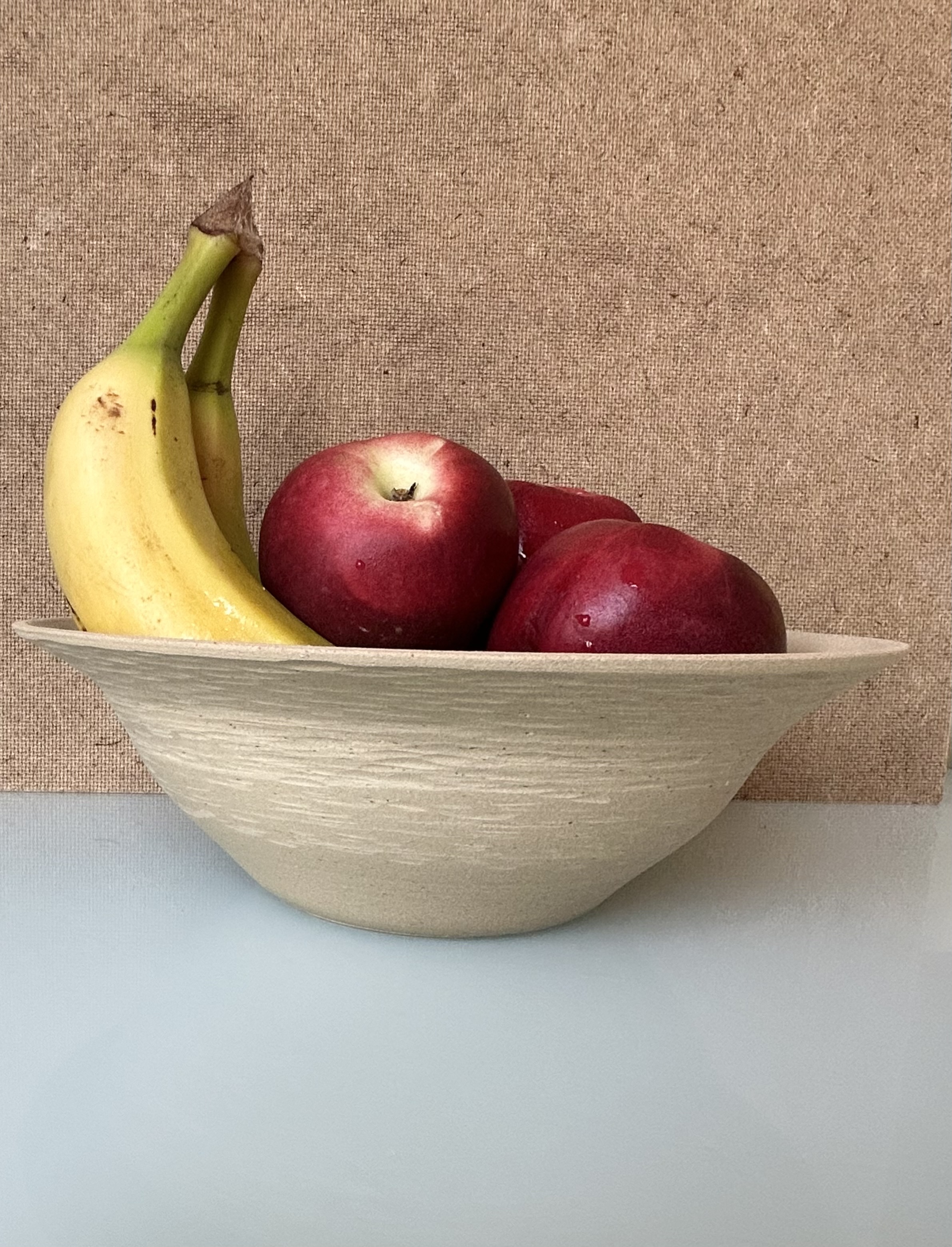 Coupe beige intemporel 21 cm