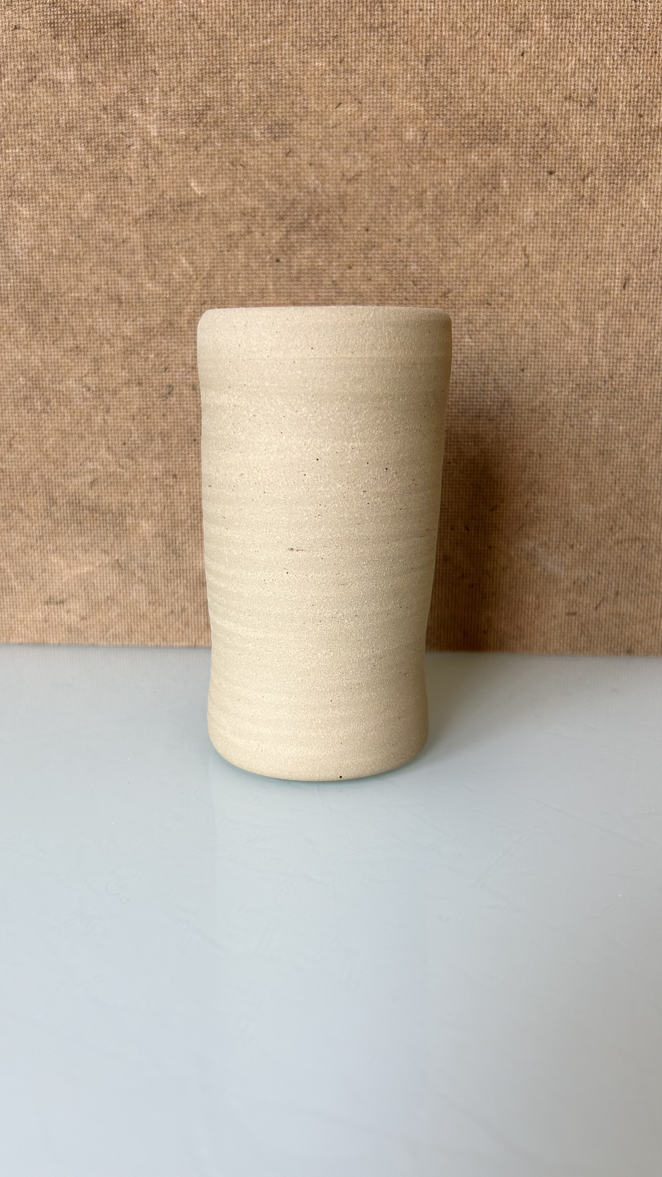 Vase beige intemporel 13 cm