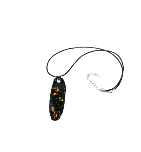 Collier "plume céleste"