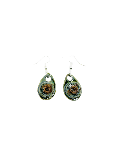 Boucles d'oreilles "fleur perdue"
