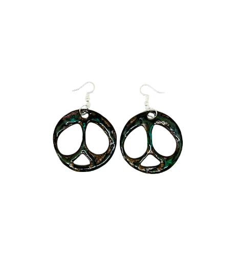 Boucles d'oreilles "nébuleuse d'Orion"