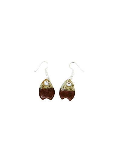 Boucles d'oreilles "patte de grizzli"