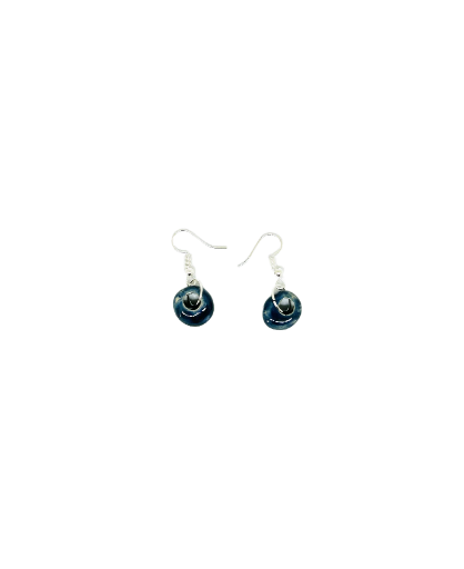 Boucles d'oreilles "myrtilles sauvages"