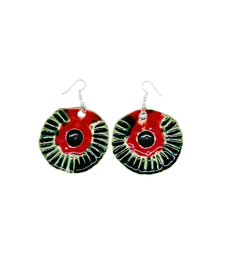 Boucles d'oreilles "watermelon"