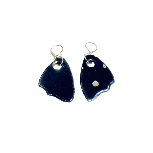 Boucles d'oreilles "papillon nocturne"
