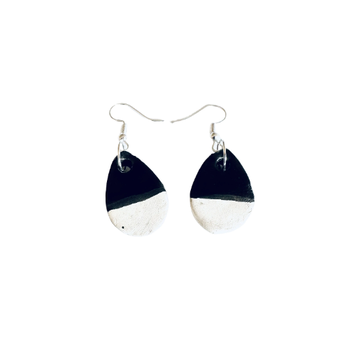 Boucles d'oreilles "nuit profonde"