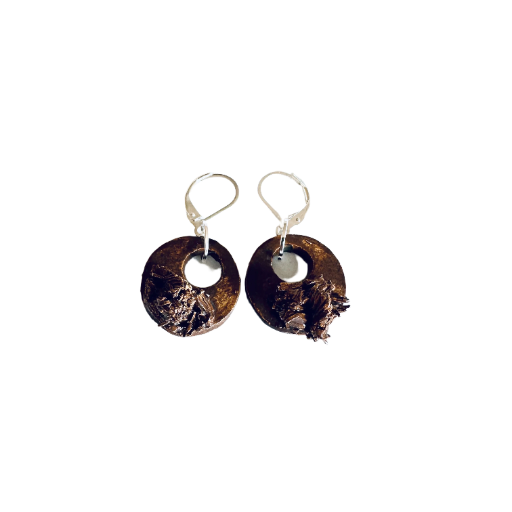 Boucles d'oreilles "oursins"