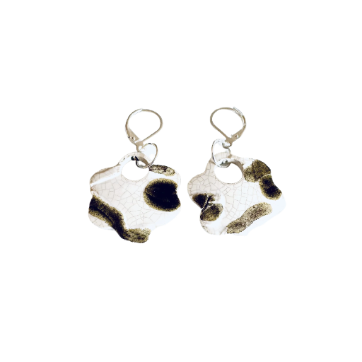 Boucles d'oreilles "terre aride"