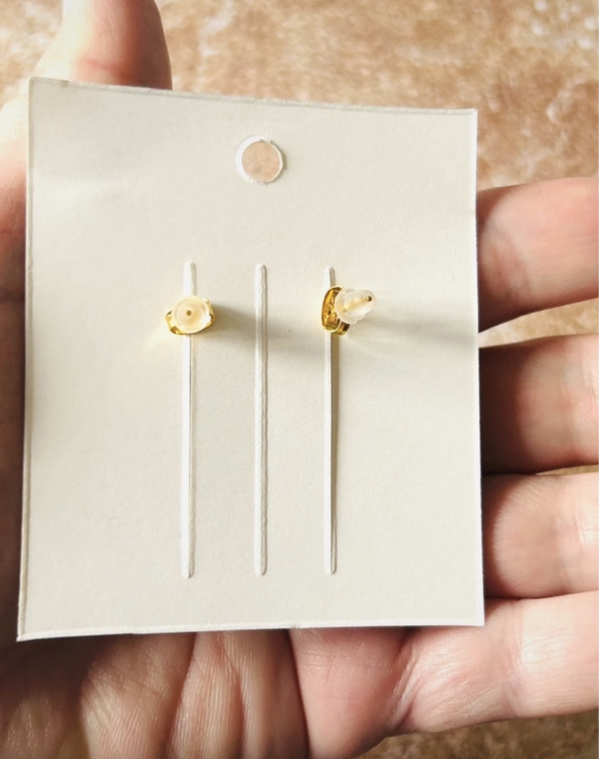 Boucles d'oreilles pendantes " midnight blue "