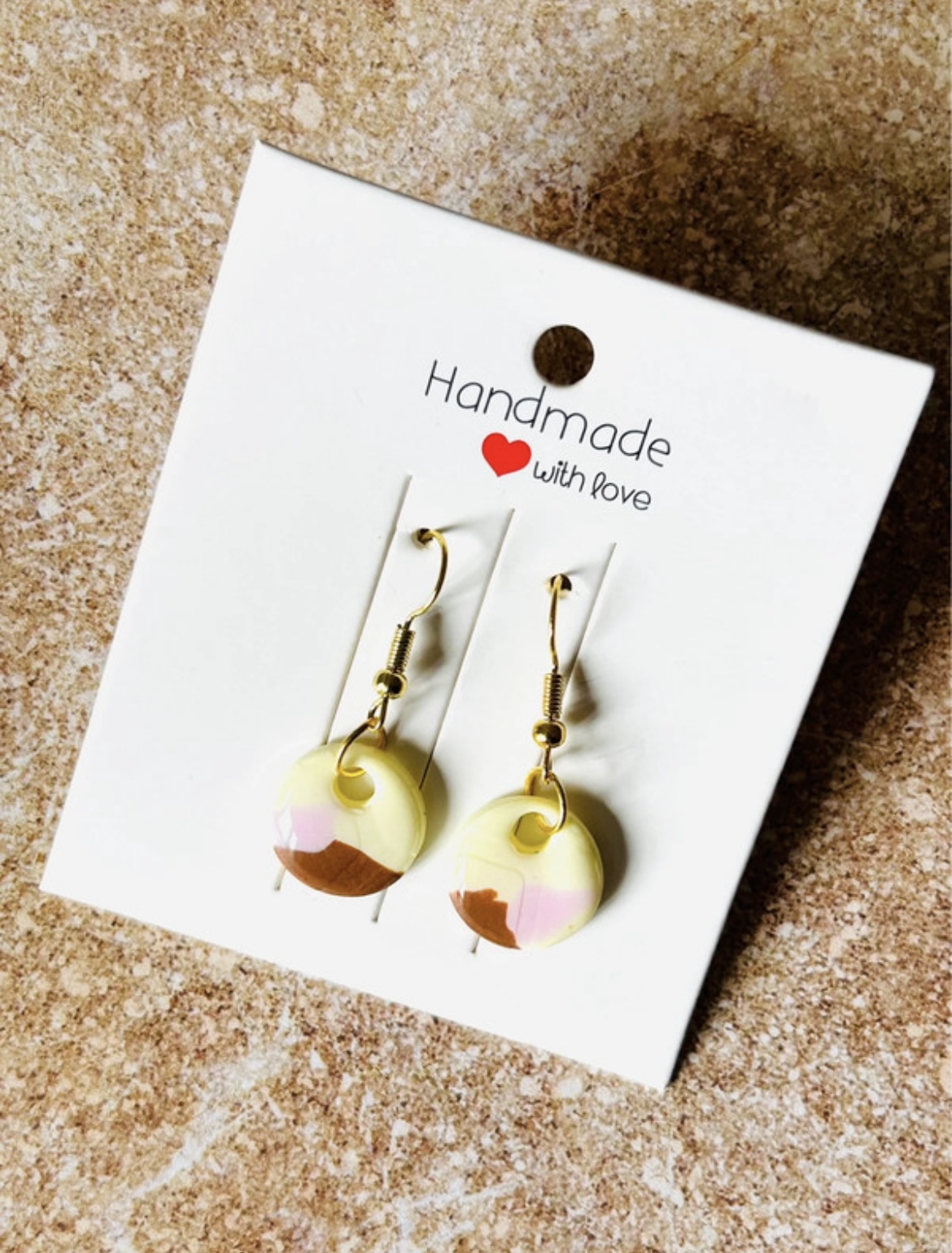 Boucles d'oreilles pendantes " ice cream "