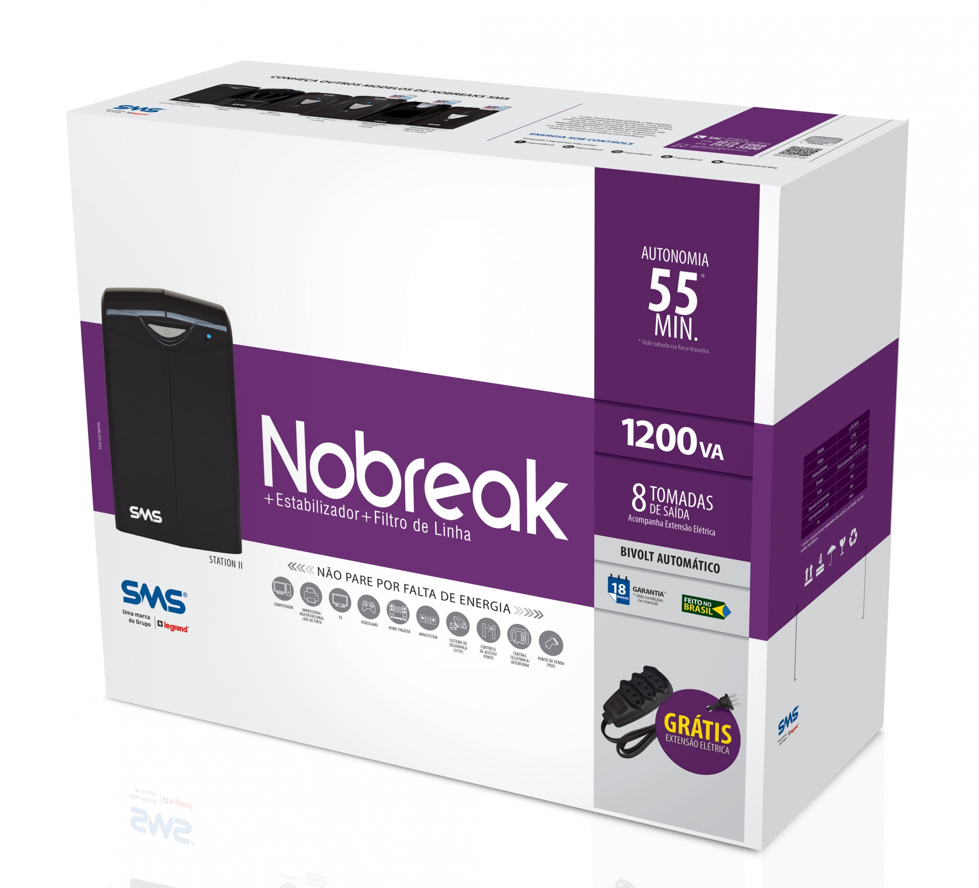 NOBREAK 1200VA BIVOLT