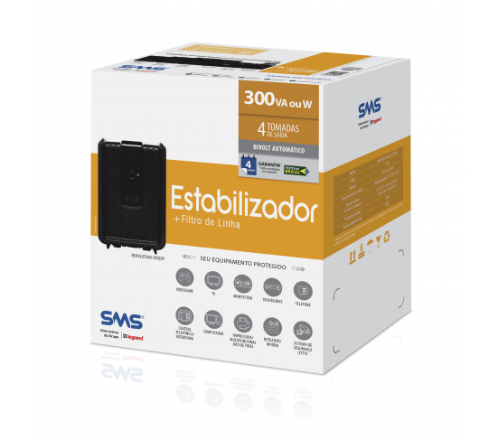ESTABILIZADOR 300VA