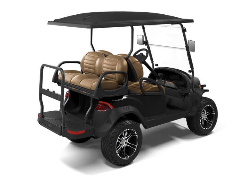 2023 ONWARD 4-PASSENGER LIFTED TUXEDO BLACK - 48V ELECTRIC