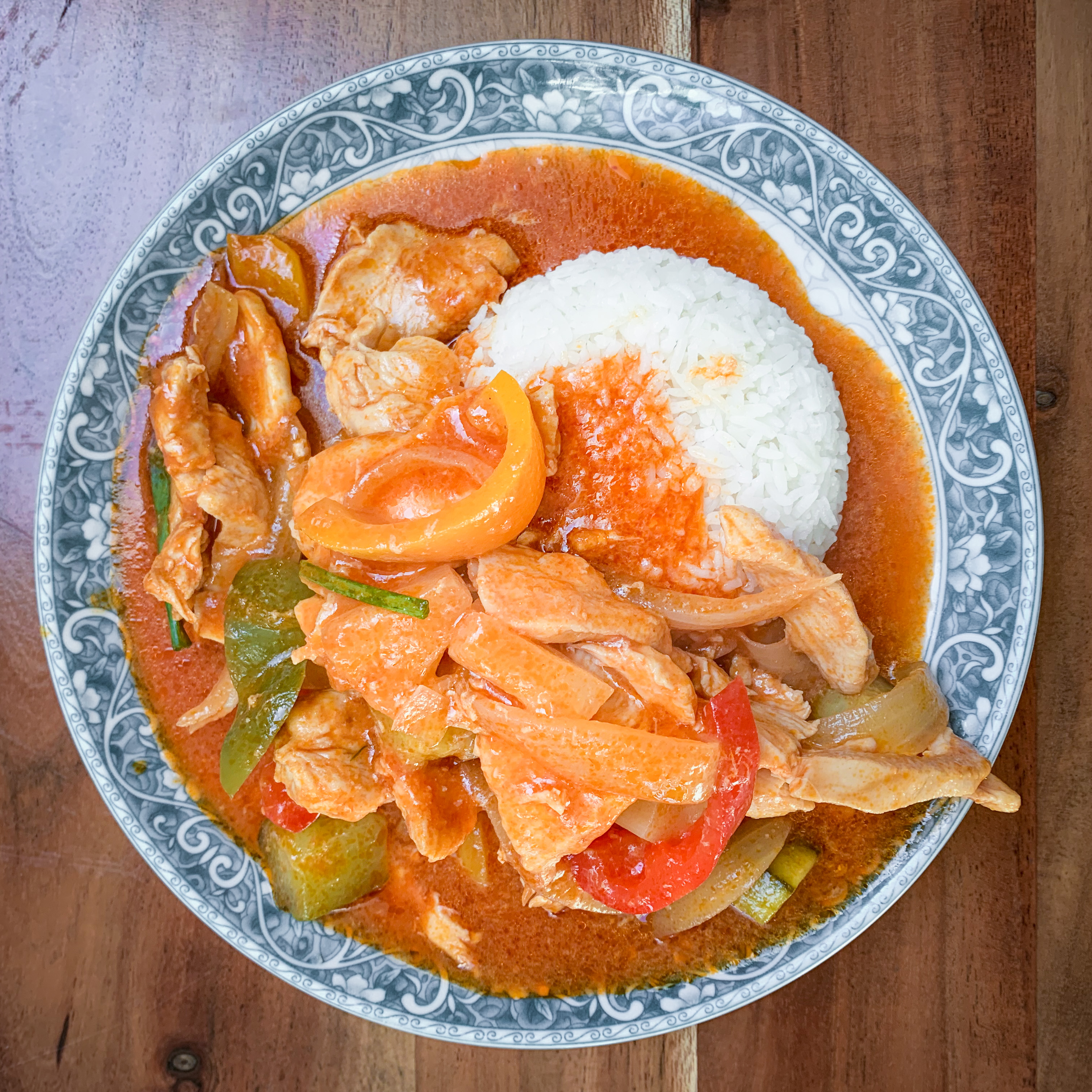 Süss und sauer mit Poulet