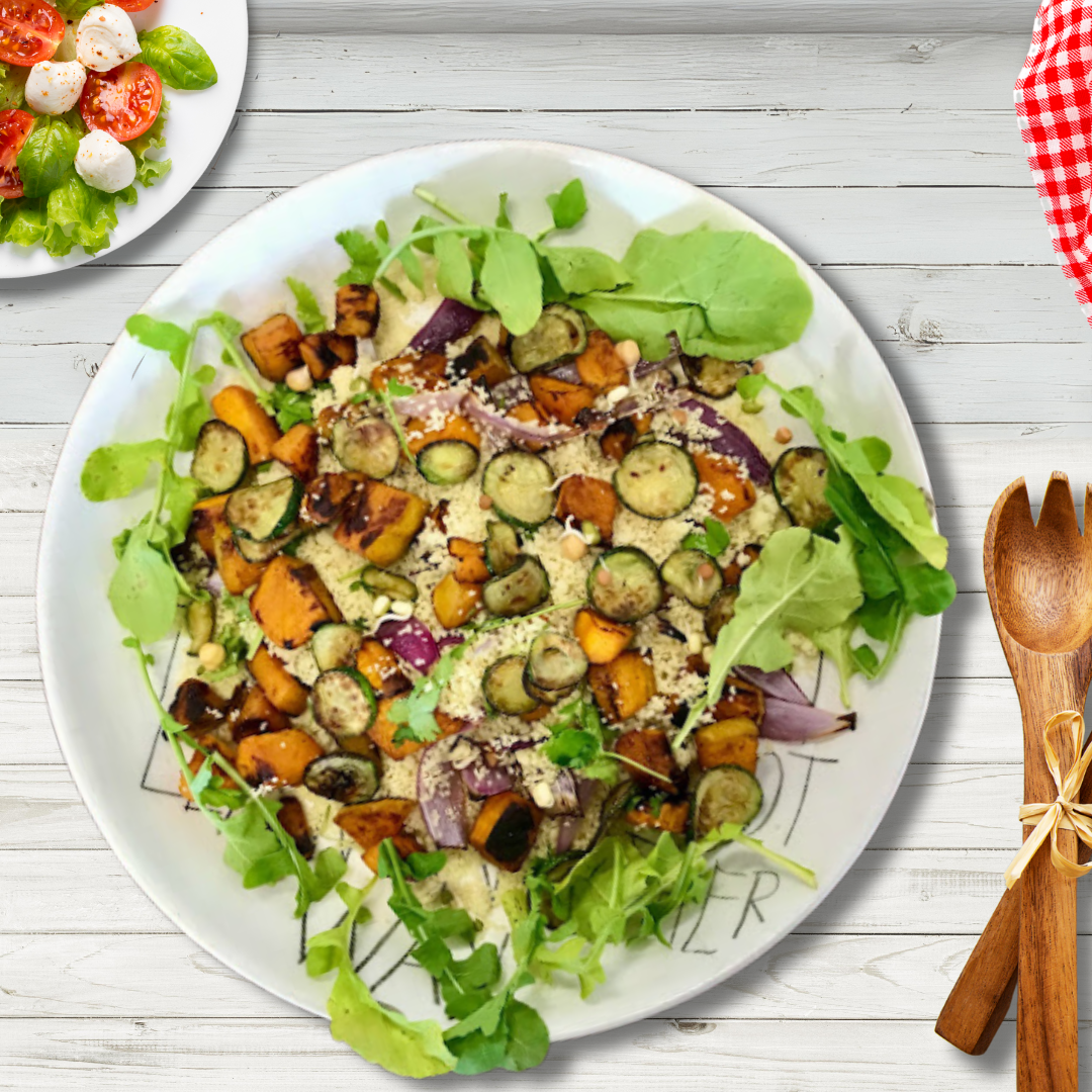 Butternut & Zucchini Platter Salad