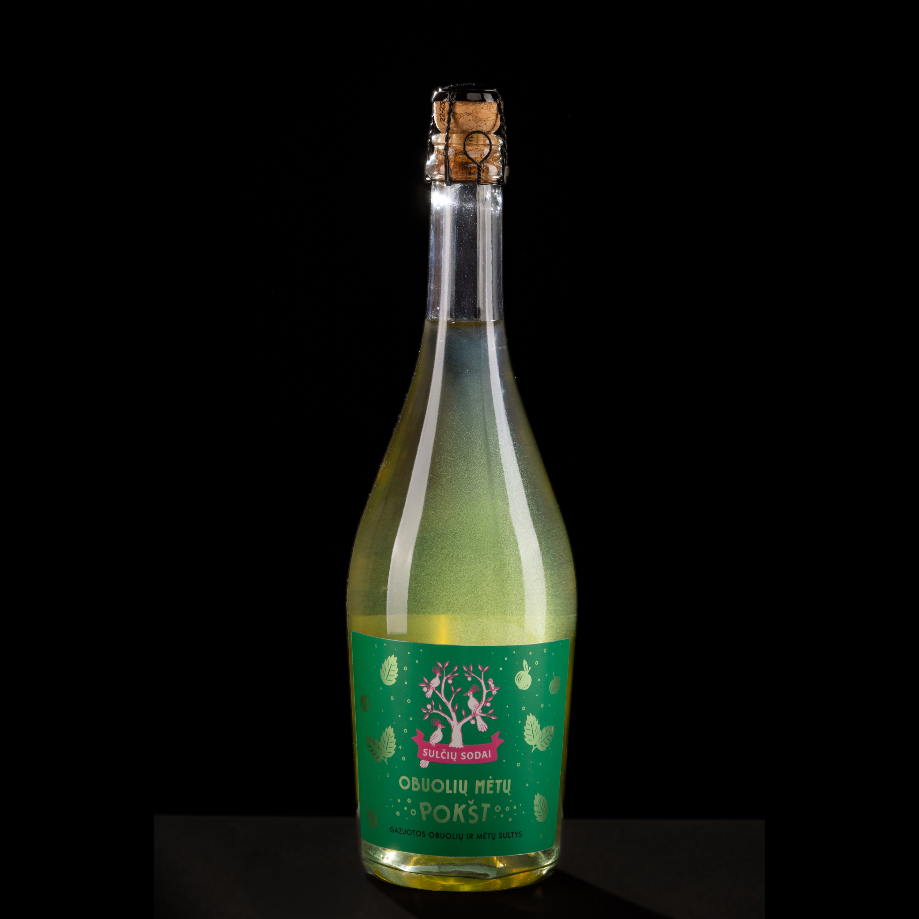 GAZUOTOS SULTYS "OBUOLIŲ MĖTŲ POKŠT"