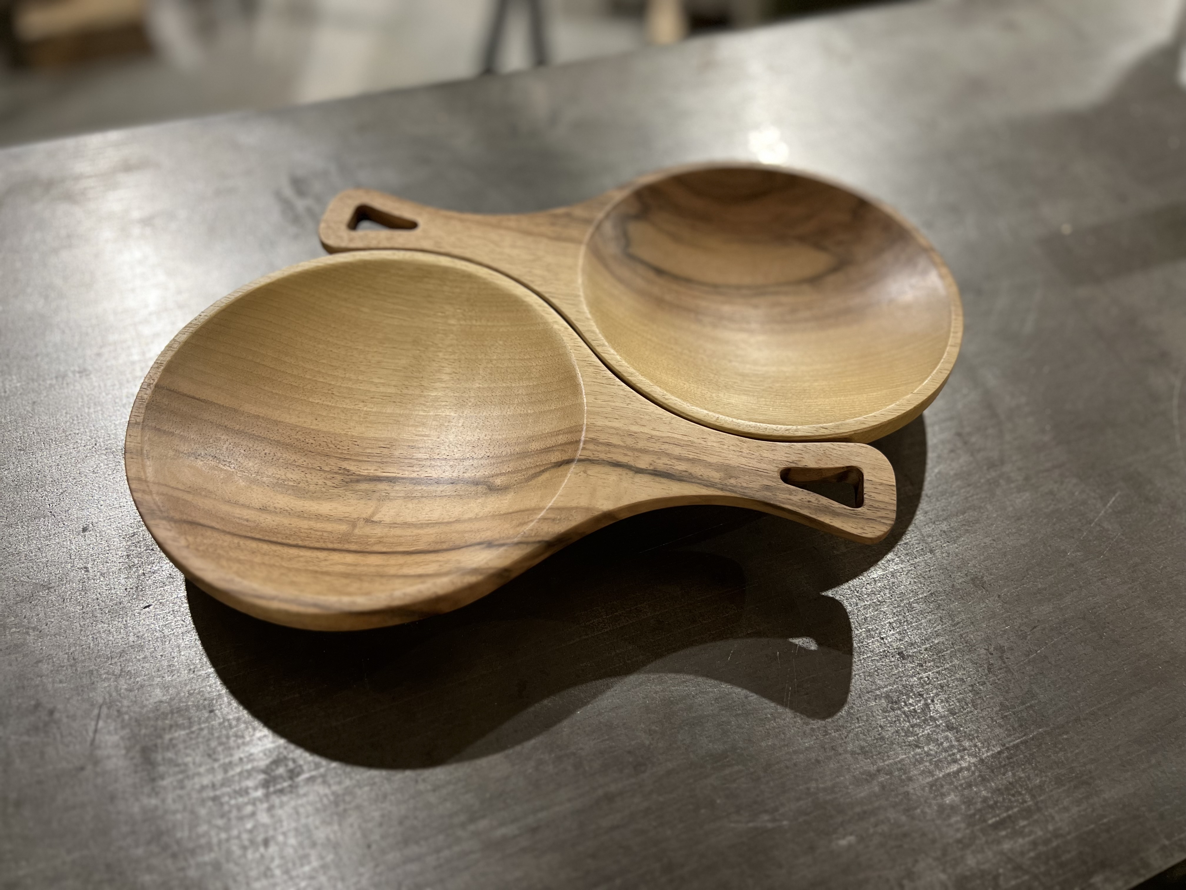 Coupelle apéro en noyer