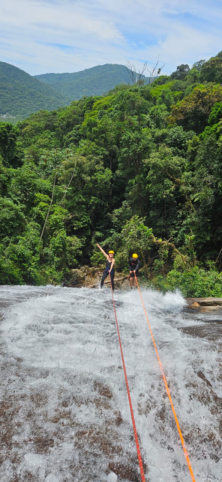 Rapel na Cachoeira - Ubatuba/SP