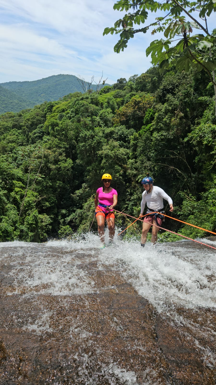 Rapel na Cachoeira - Ubatuba/SP
