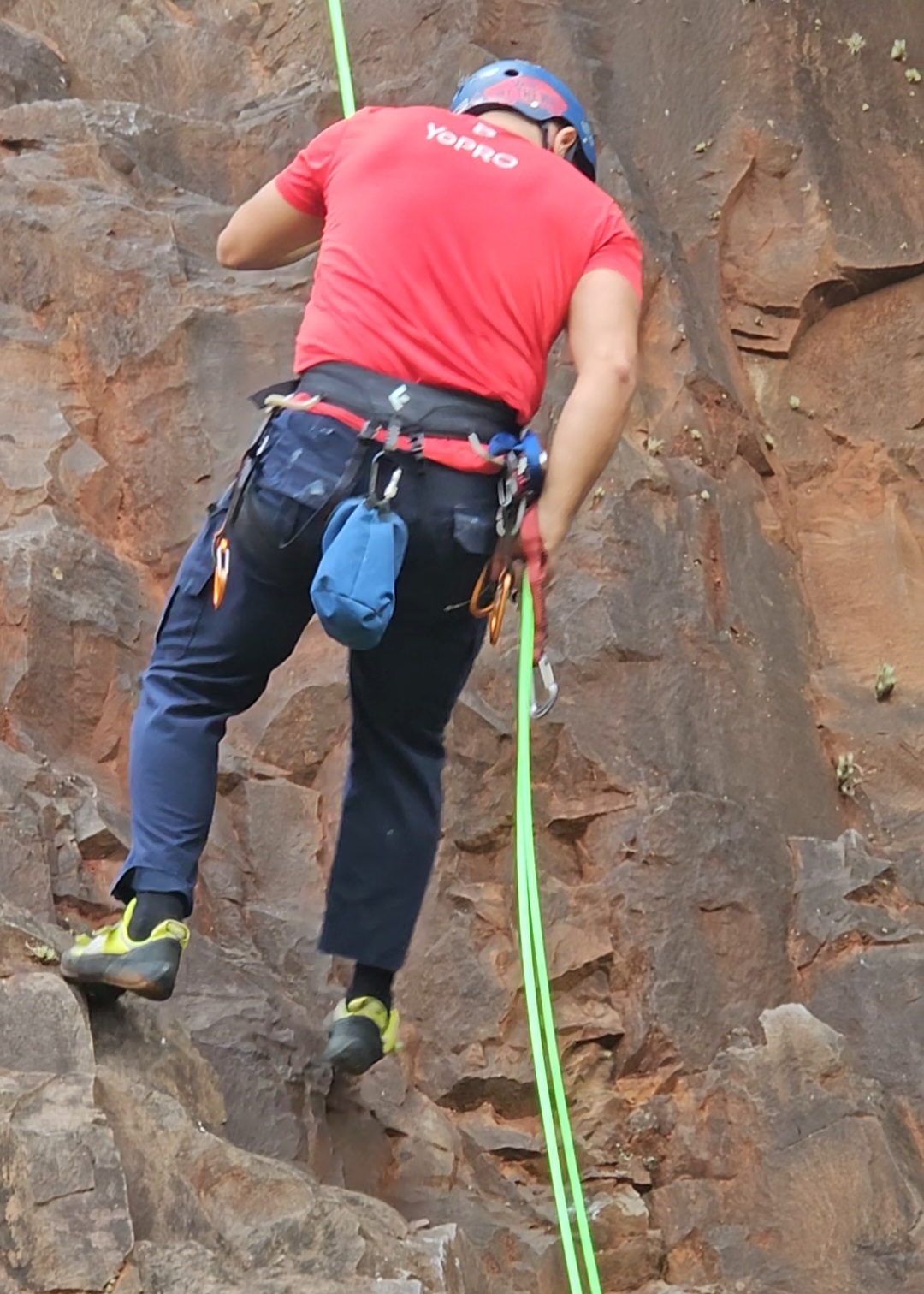 Rapel na Pedreira do Jd. Garcia