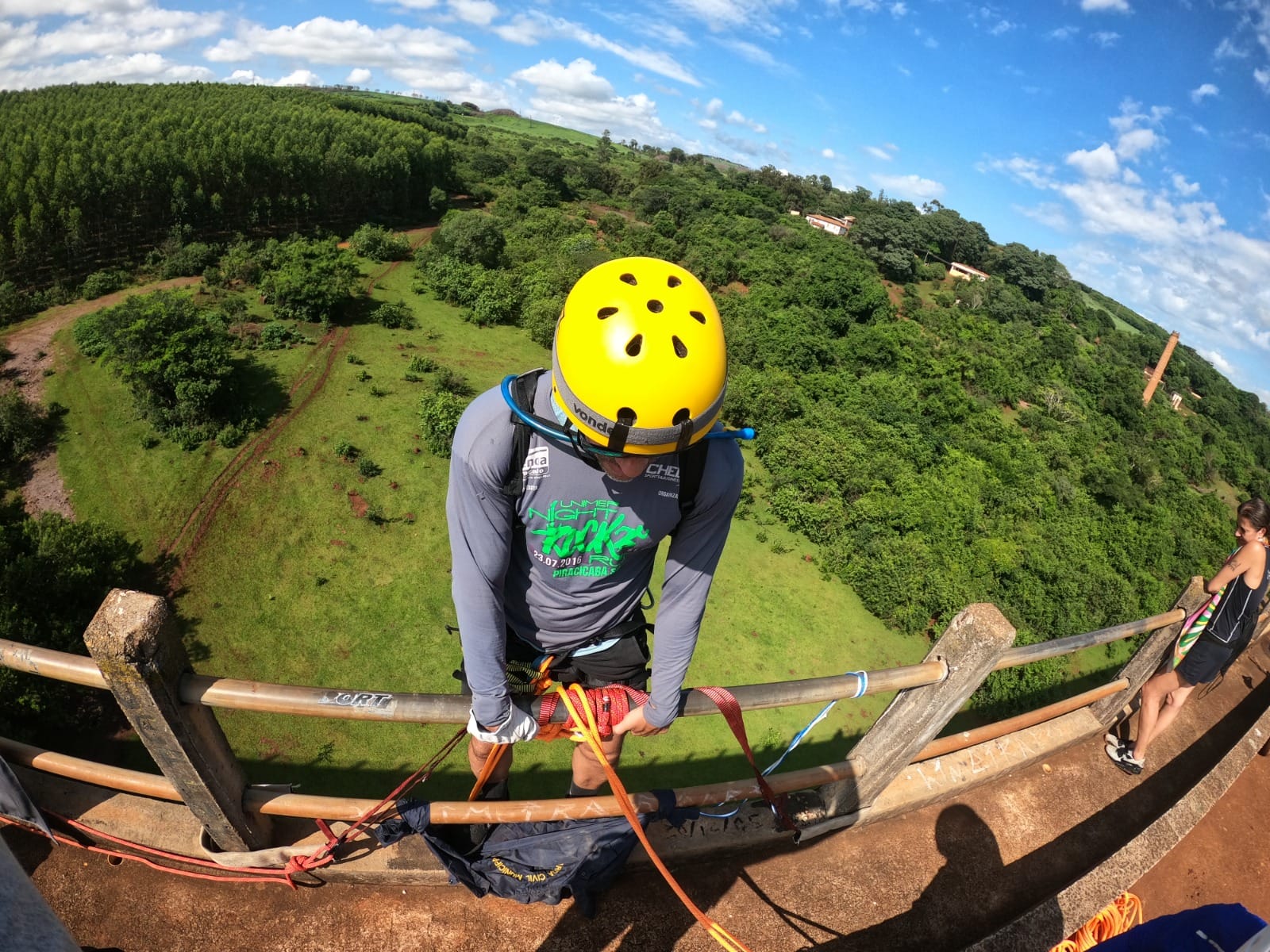 Rapel na Ponte do Esqueleto - Limeira/SP