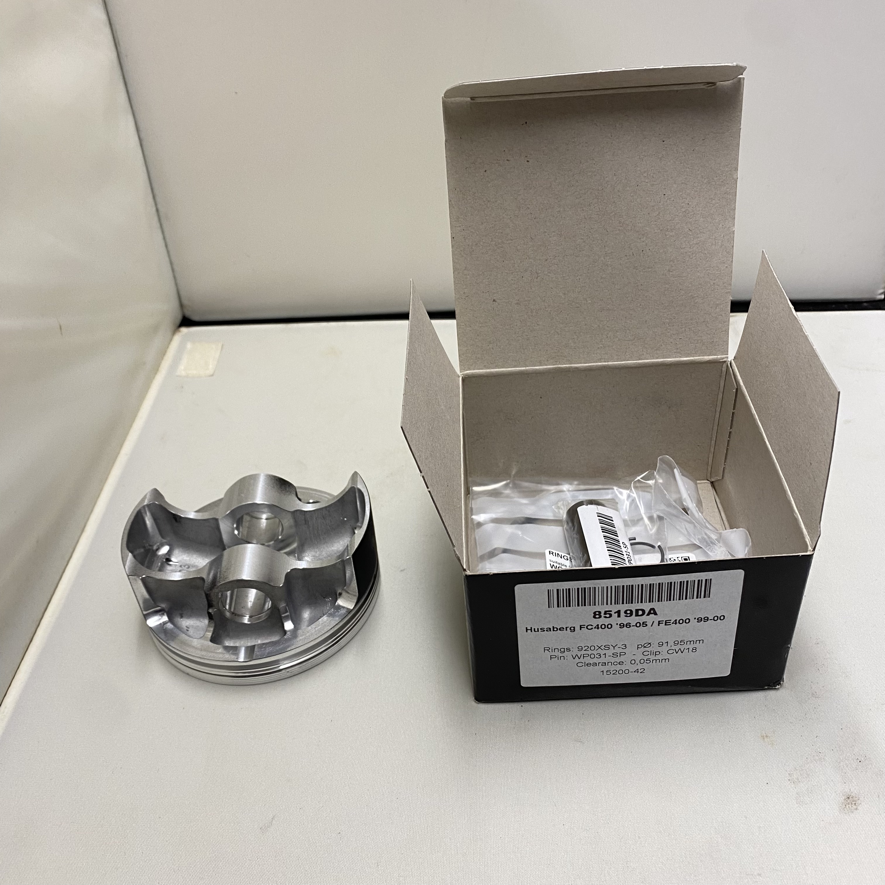 Wossner Piston Kit 91.95mm (includes piston, circlip, pin, ring)