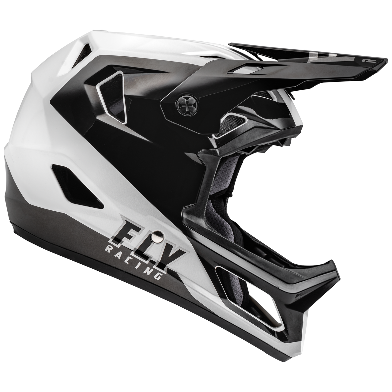 Fly Racing Rayce Helmet (White/Black)