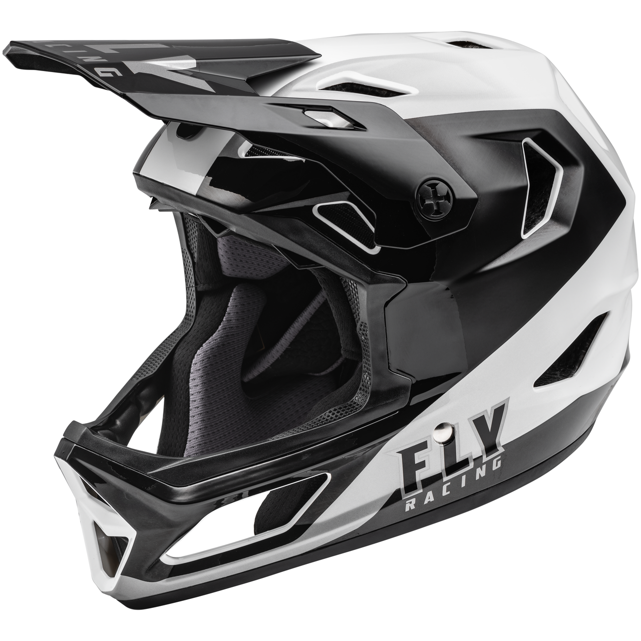 Fly Racing Rayce Helmet (White/Black)